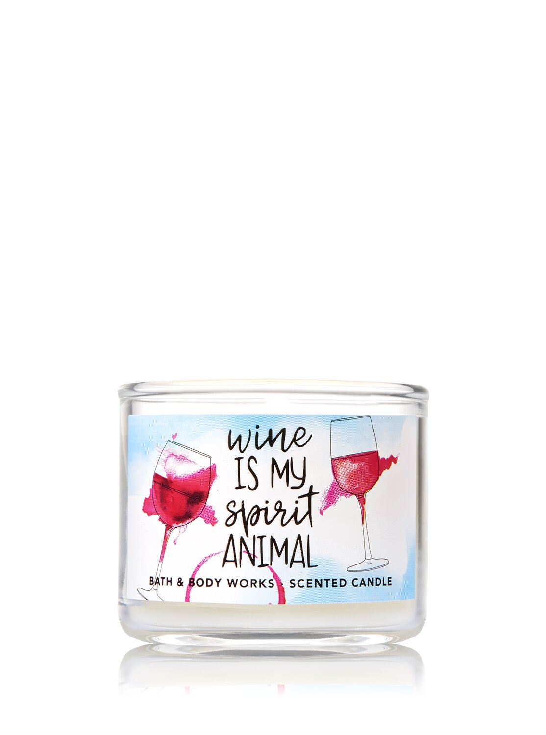 Black Cherry Merlot Mini Candle - Bath And Body Works