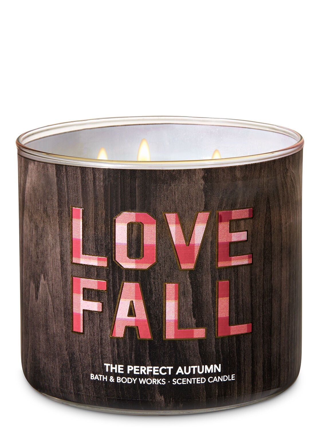 The Perfect Autumn 3-Wick Candle - Bath And Body Works