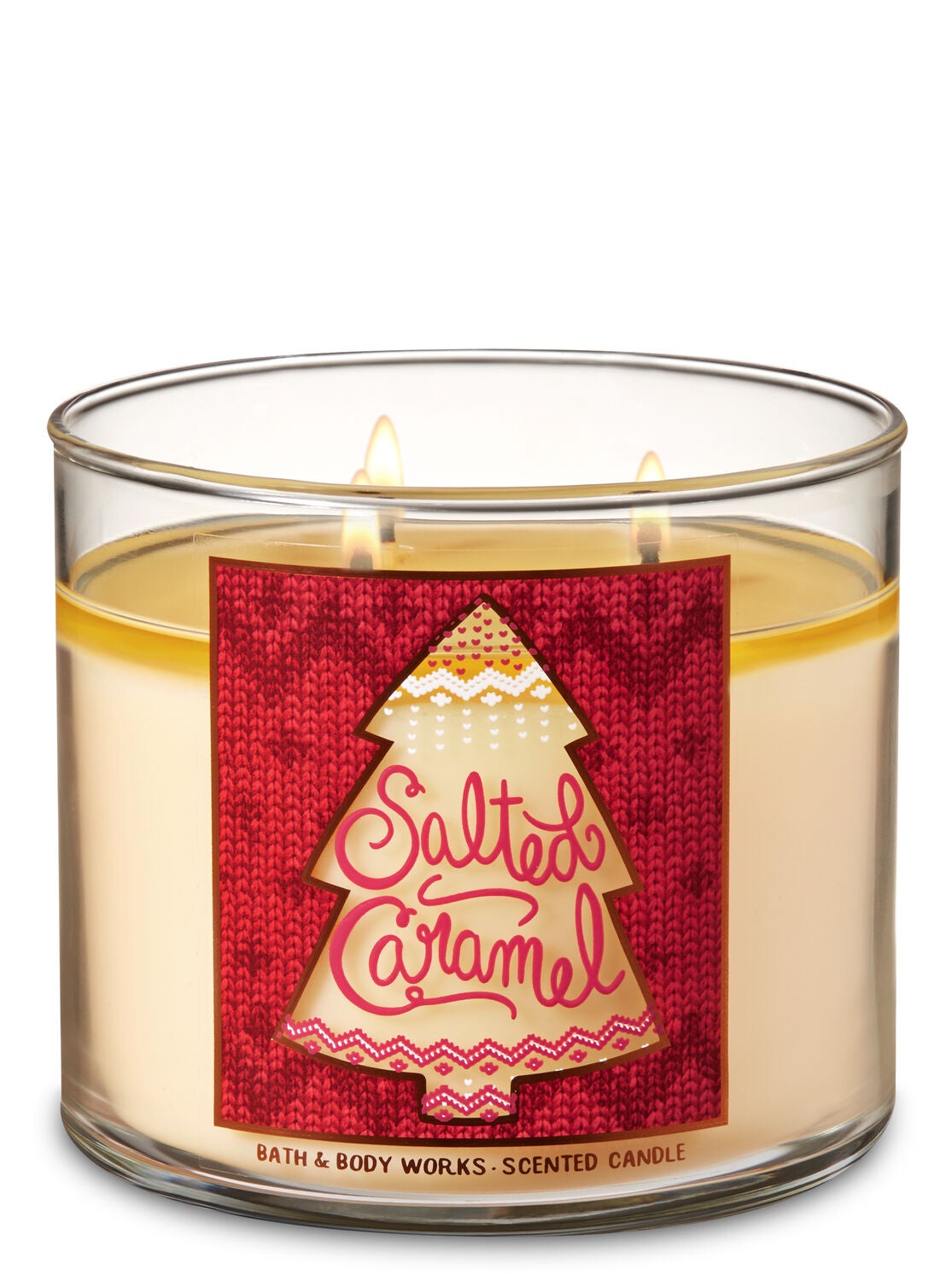 Salted Caramel 3-Wick Candle - Bath And Body Works