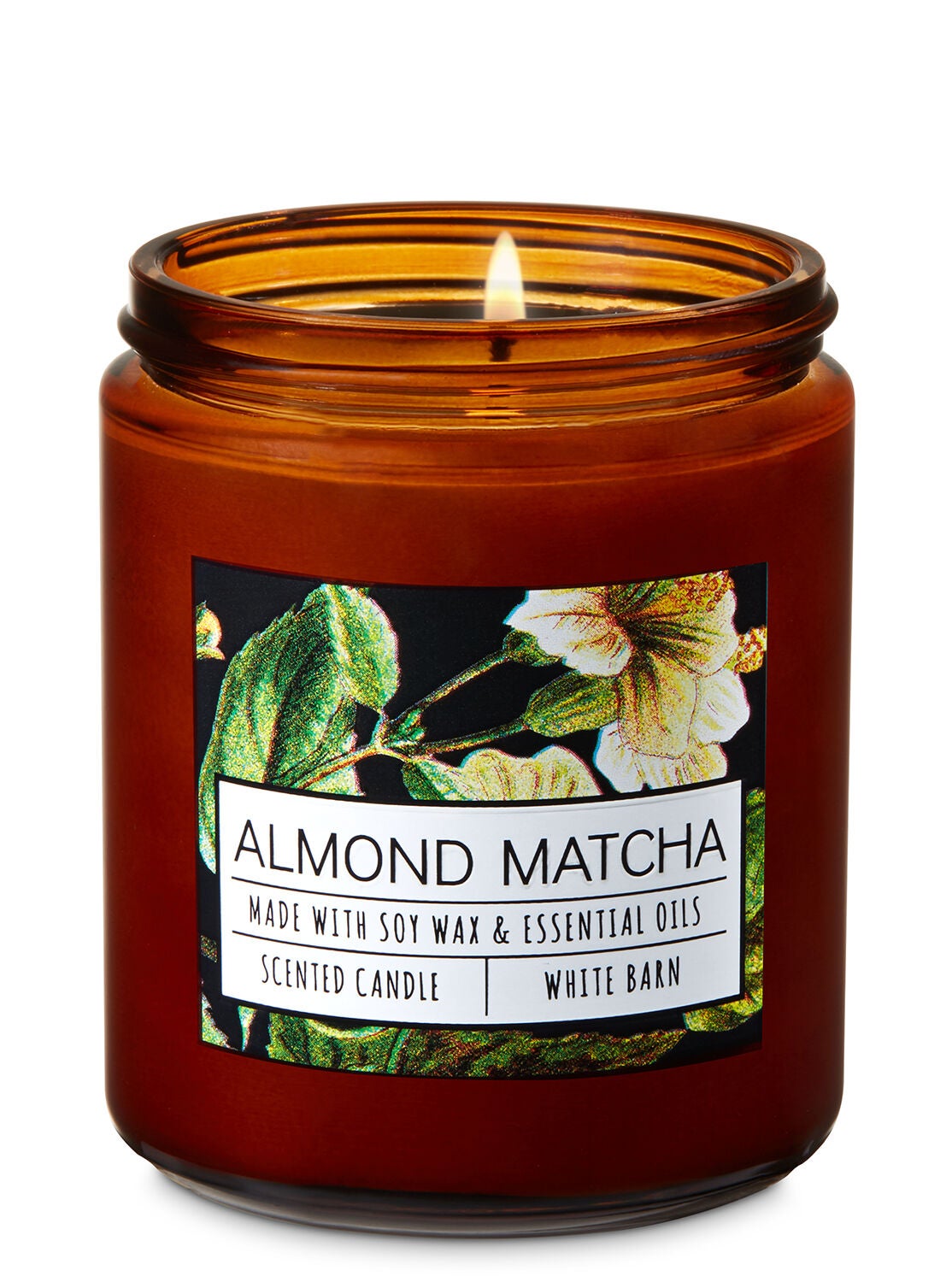 Almond Matcha Single Wick Candle - Bath And Body Works