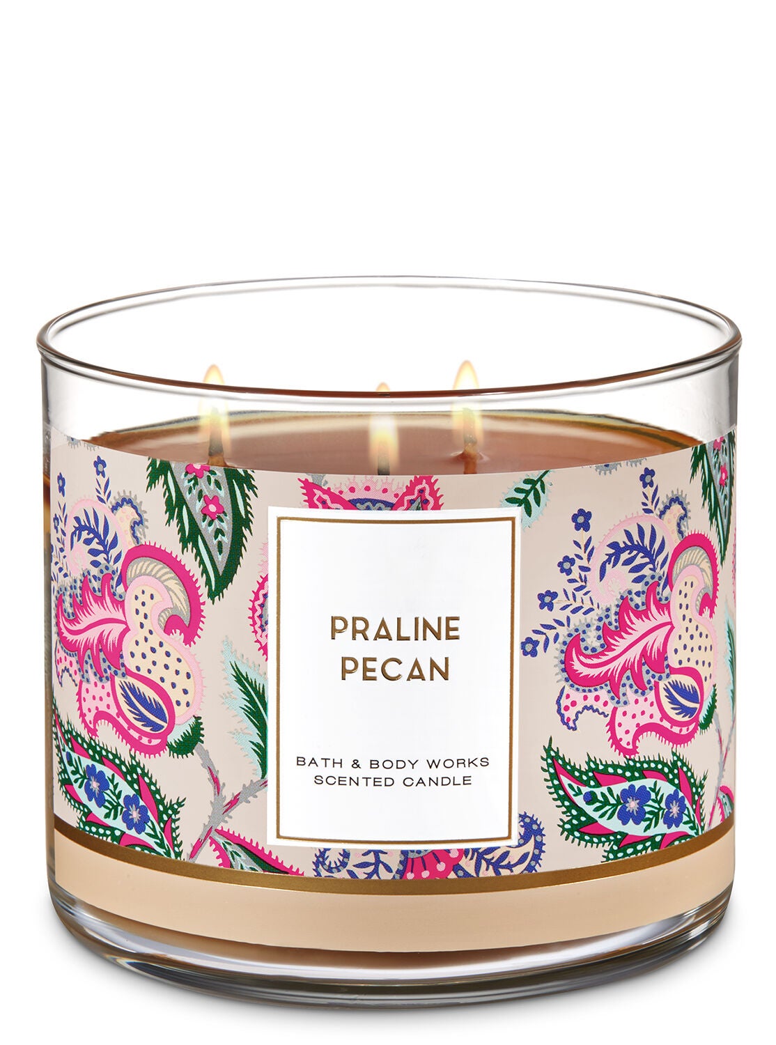 Praline Pecan 3-Wick Candle - Bath And Body Works