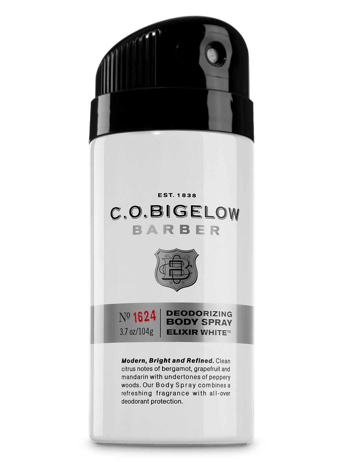C.O. Bigelow Elixir White Men's Deodorizing Body Spray - Bath And Body Works