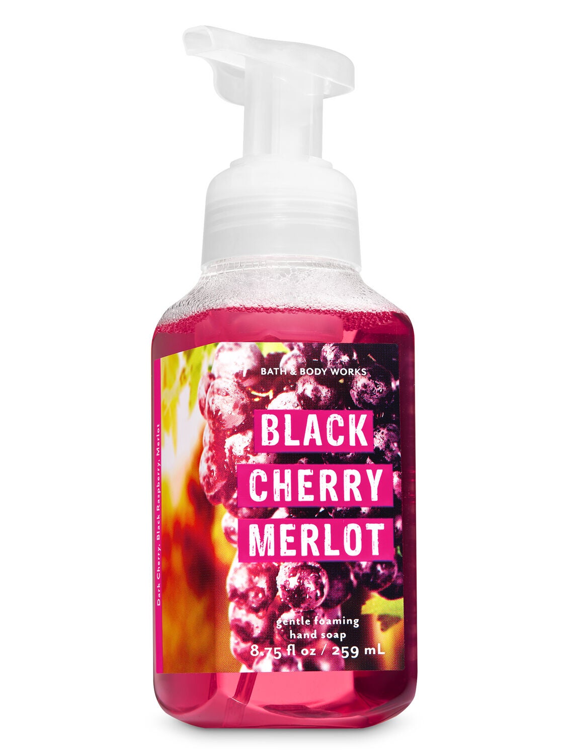Black Cherry Merlot Gentle Foaming Hand Soap - Bath And Body Works