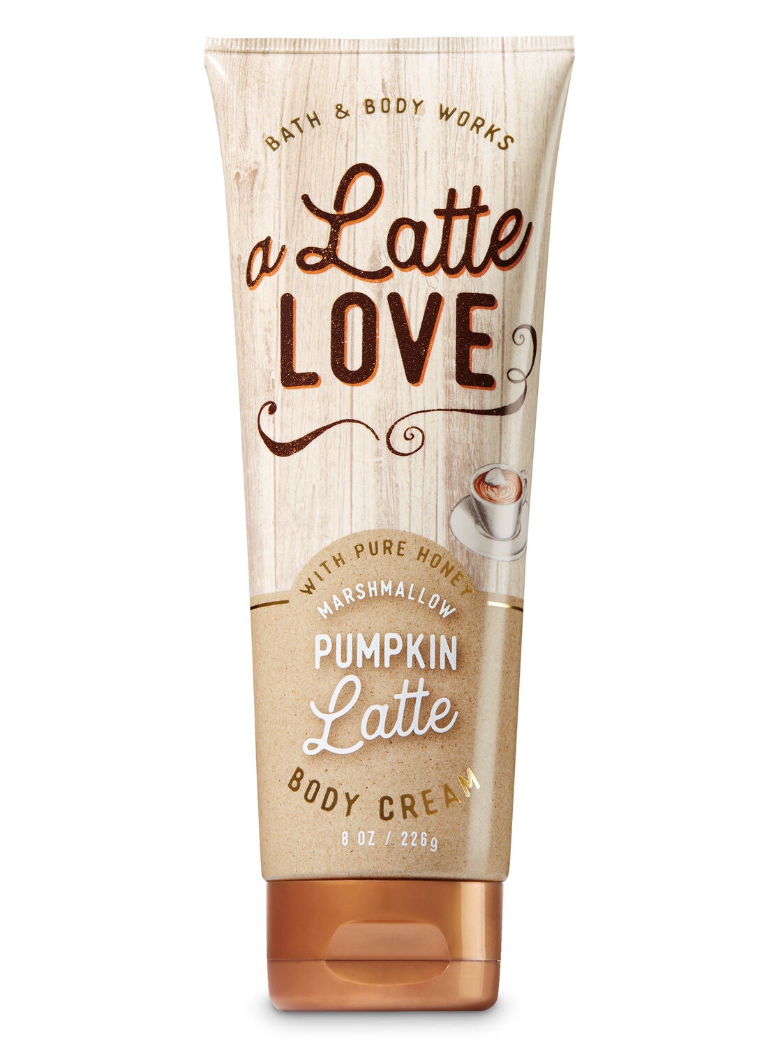 Signature Collection Marshmallow Pumpkin Latte Body Cream - Bath And Body Works