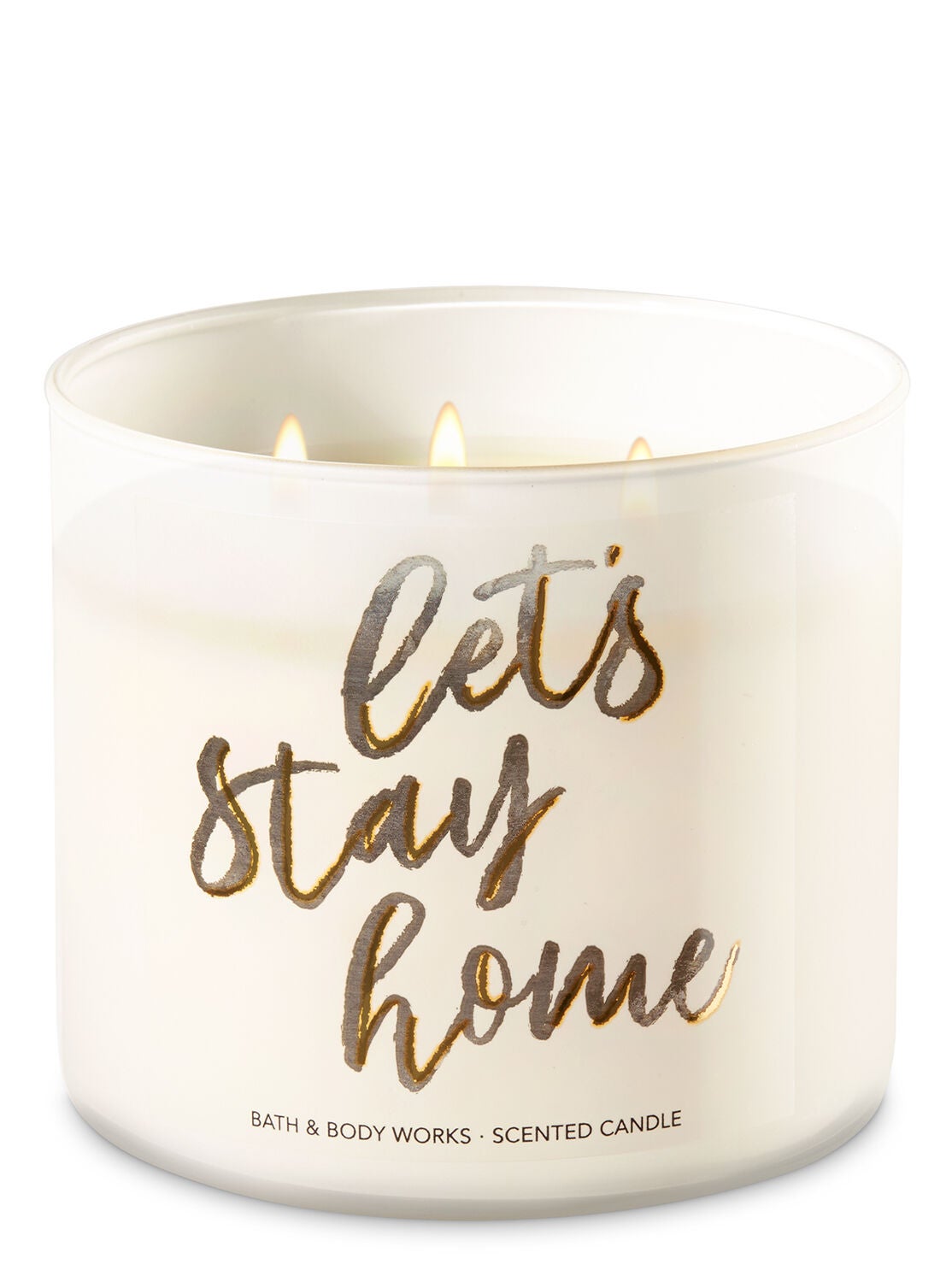 Vanilla Pumpkin Marshmallow 3-Wick Candle - Bath And Body Works