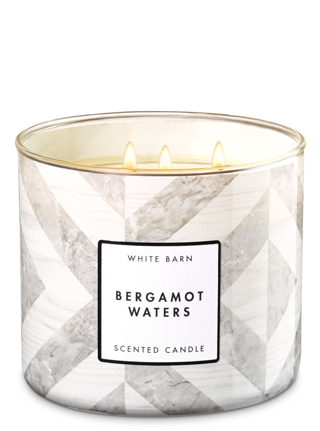 Bergamot Waters 3-Wick Candle - Bath And Body Works