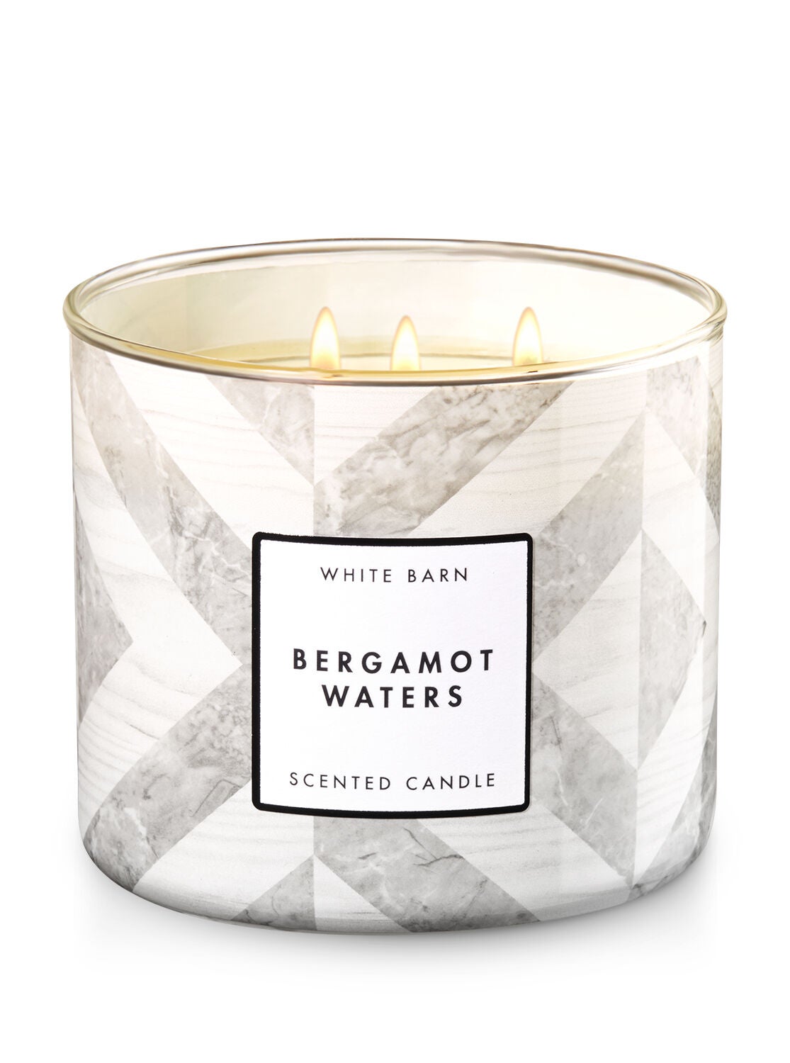 Bergamot Waters 3-Wick Candle - Bath And Body Works