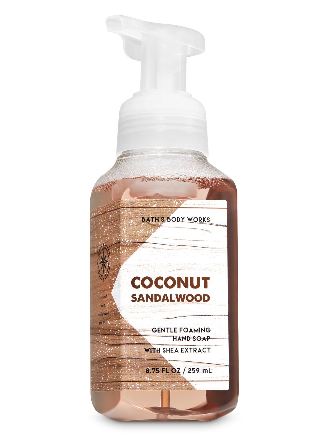 Coconut Sandalwood Gentle Foaming Hand Soap - Bath And Body Works