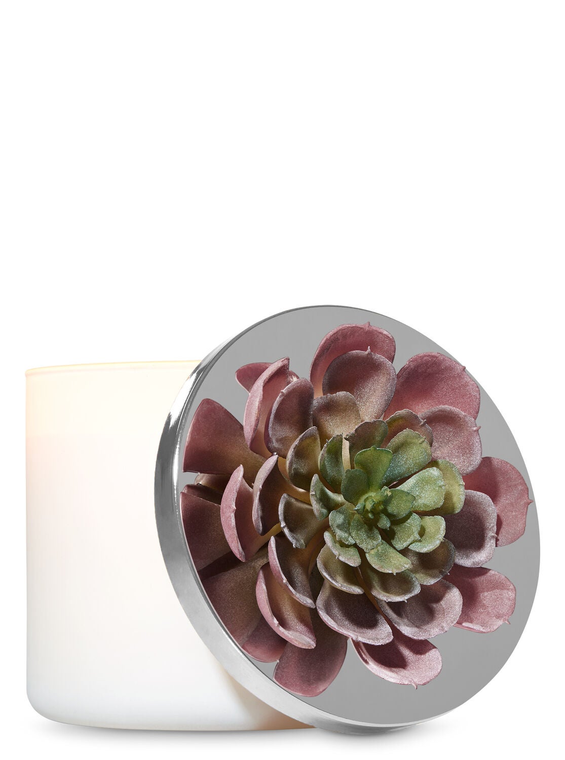 Red & Green Succulent 3-Wick Candle Magnet - Bath And Body Works