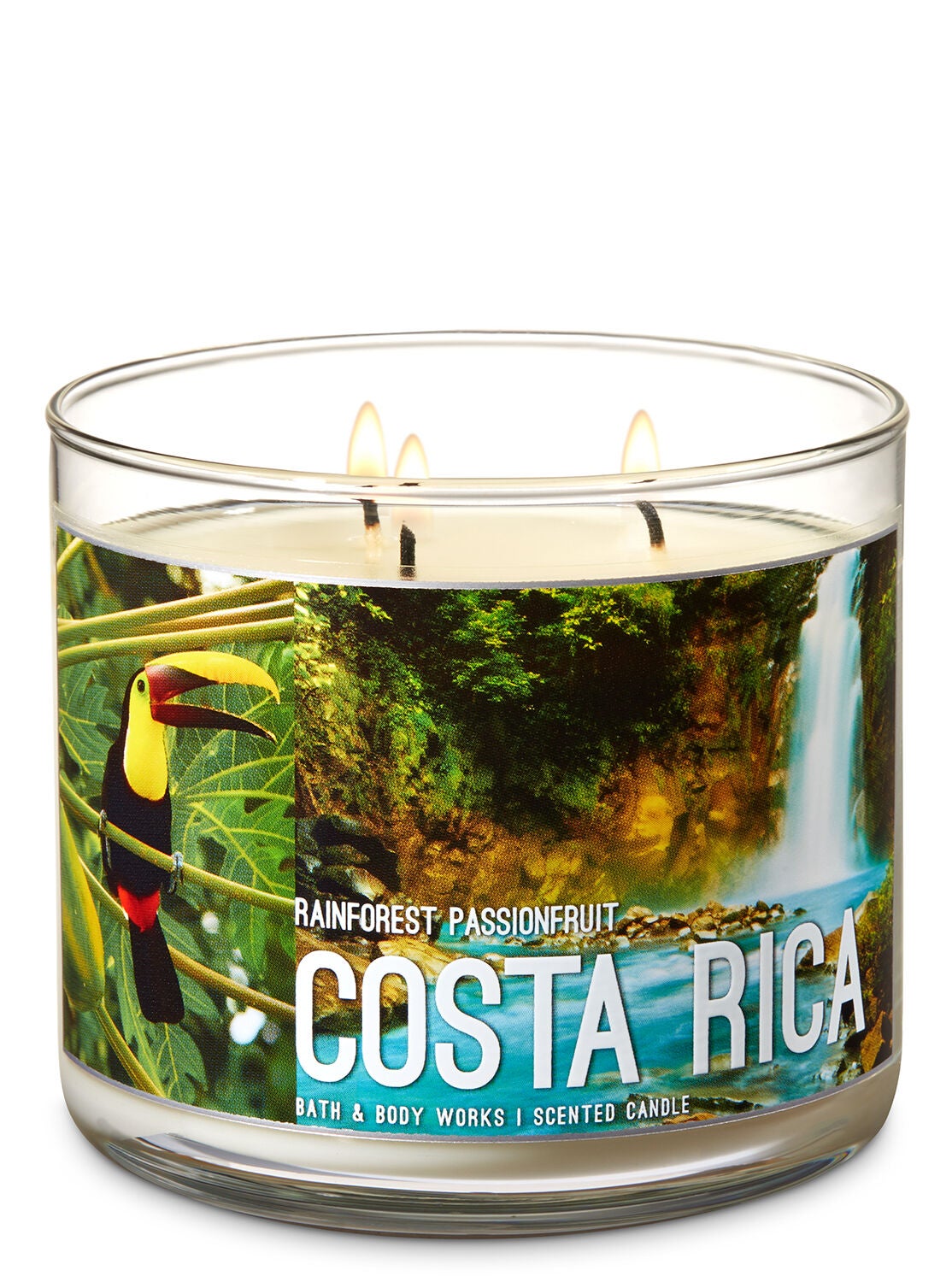 Rainforest Passionfruit 3-Wick Candle - Bath And Body Works
