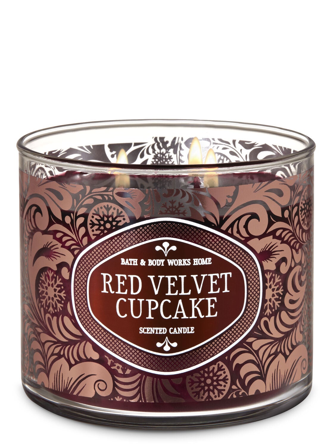 Red Velvet Cupcake 3-Wick Candle - Bath And Body Works