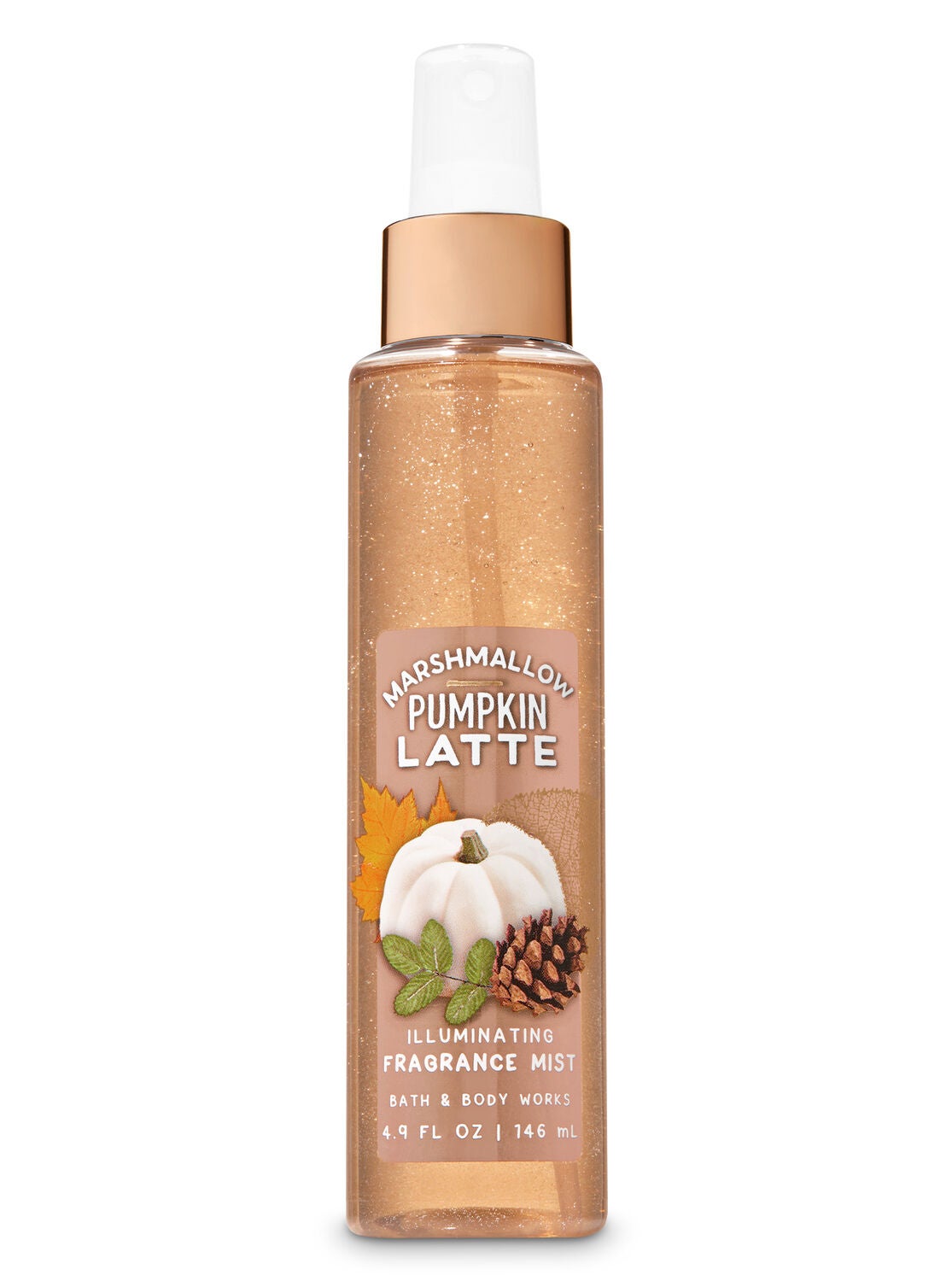 Marshmallow Pumpkin Latte Illuminating Fragrance Mist - Bath And Body Works