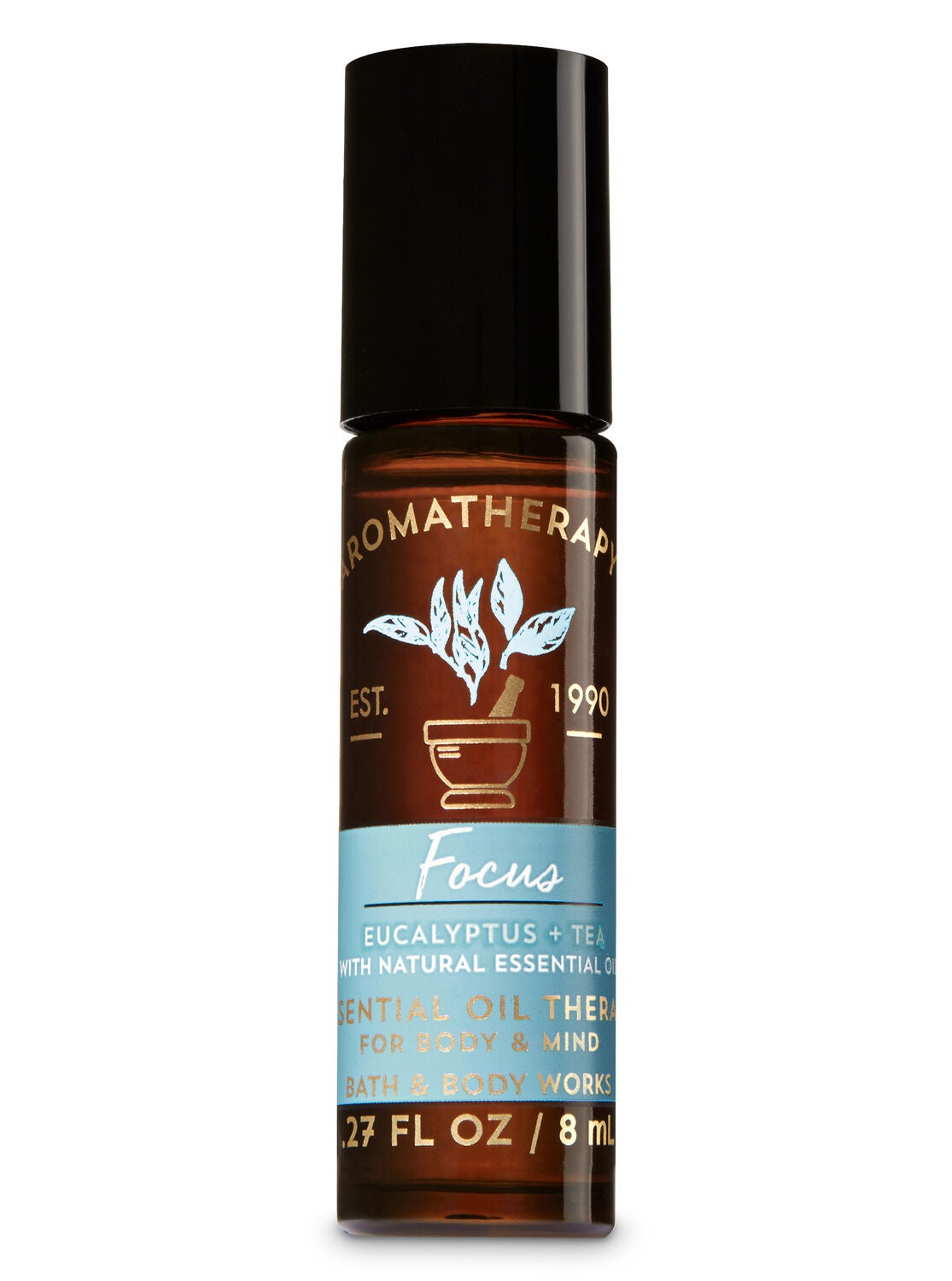 Aromatherapy Focus - Eucalyptus & Tea Essential Oil Rollerball - Bath And Body Works