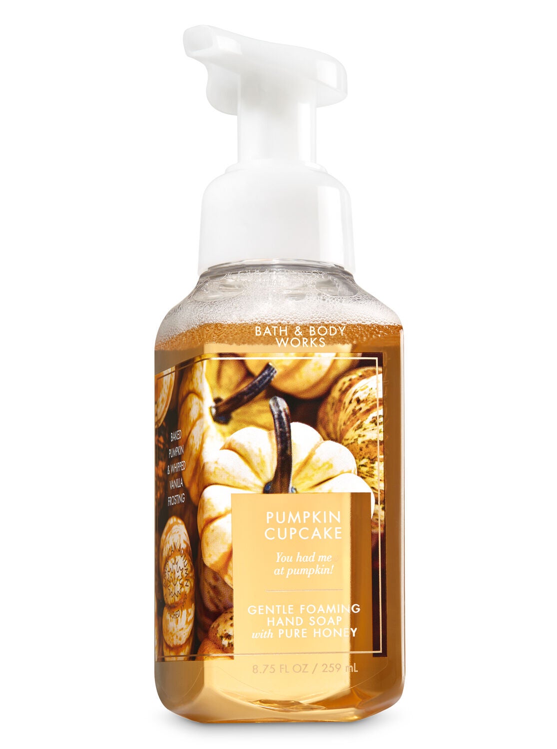 Pumpkin Cupcake Gentle Foaming Hand Soap - Bath And Body Works