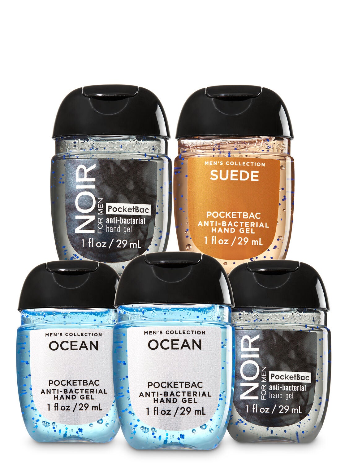 mens favorites 5 pack pocketbac hand sanitizers bath body works bath and body works favorites