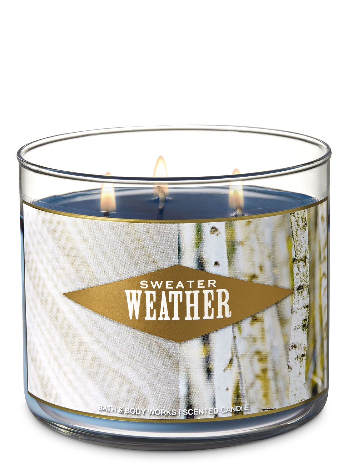 Sweater Weather 3-Wick Candle - Bath And Body Works