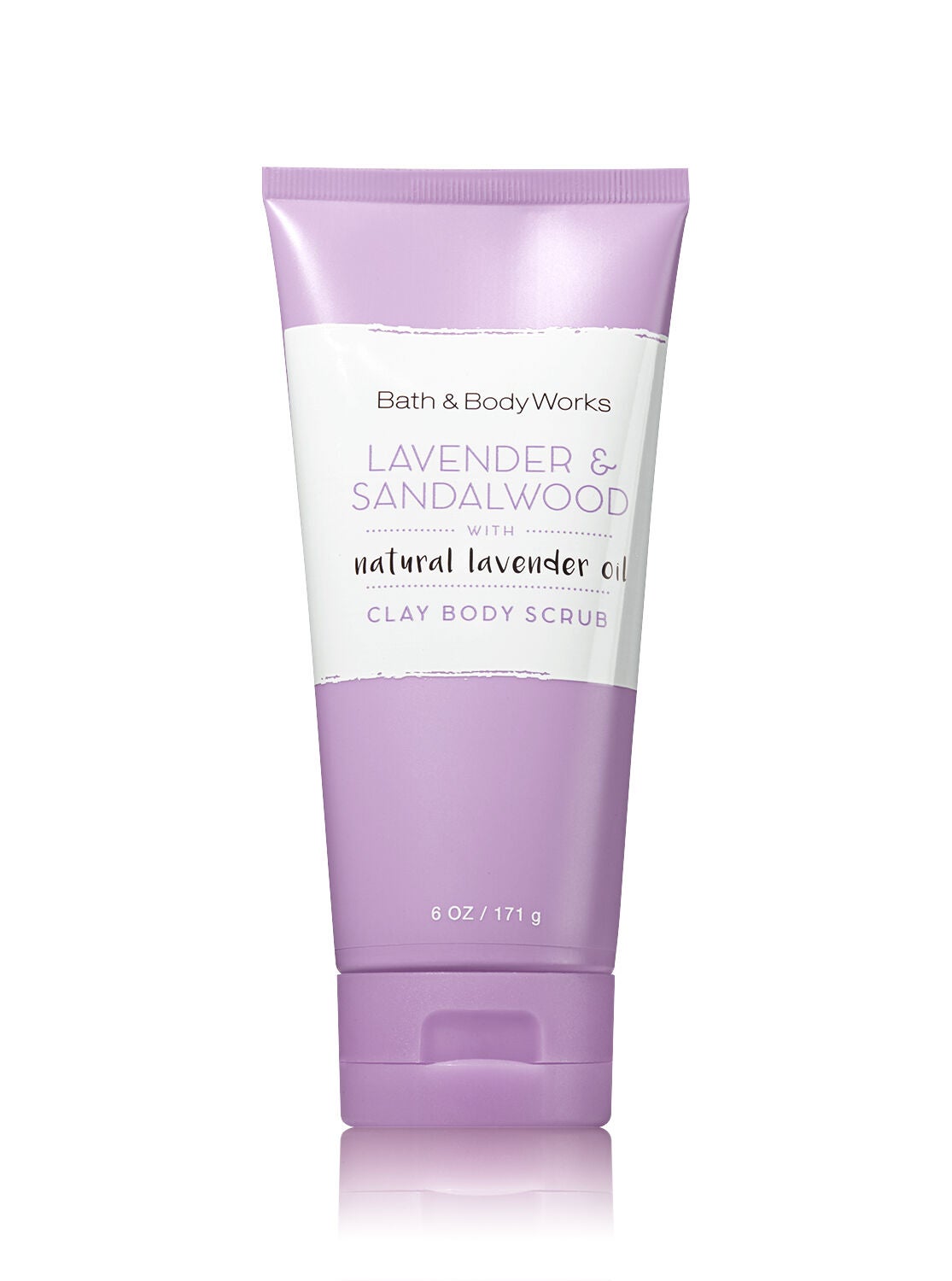 Signature Collection Lavender & Sandalwood Clay Body Scrub - Bath And Body Works