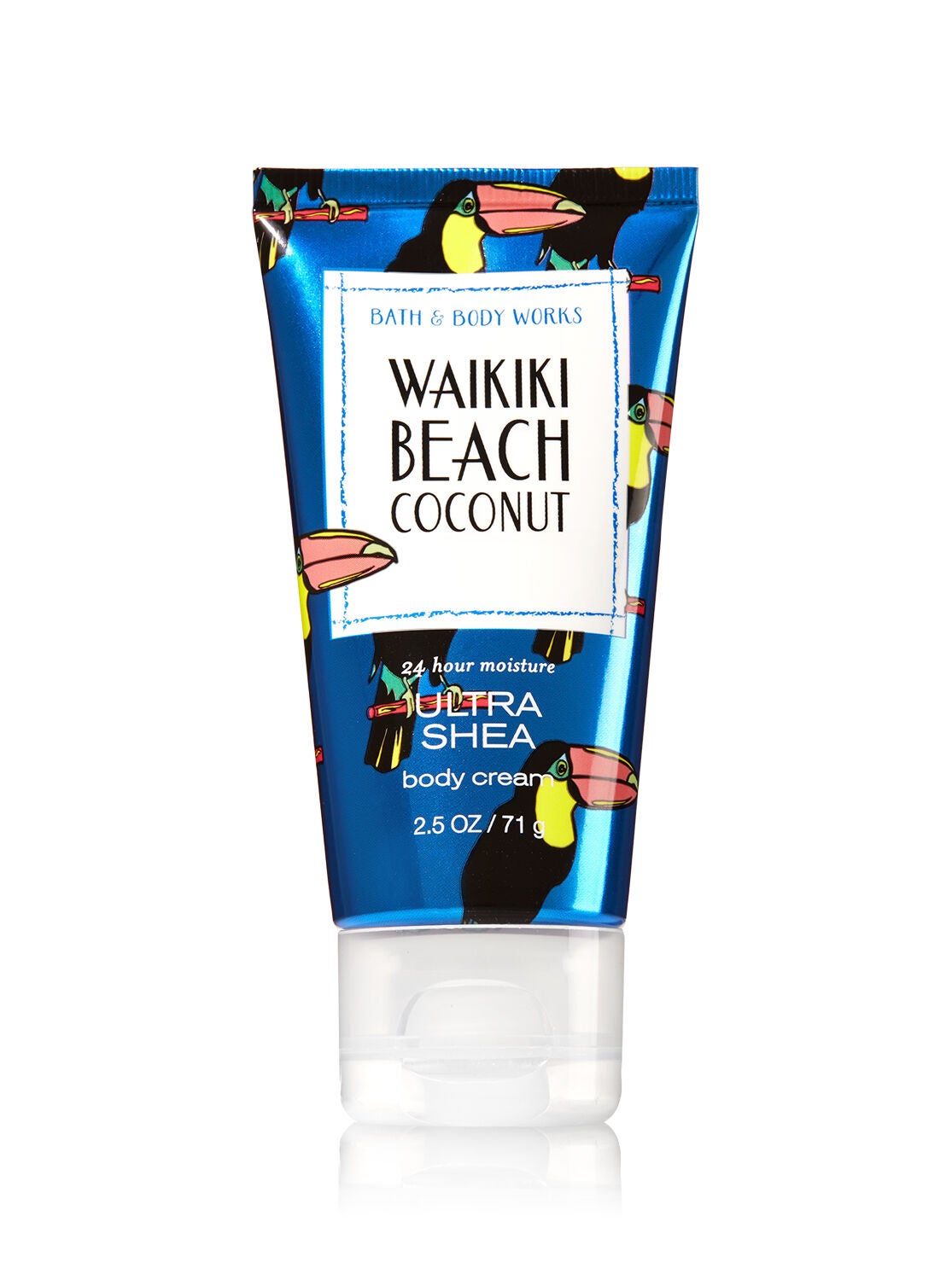 Signature Collection Waikiki Beach Coconut Travel Size Body Cream - Bath And Body Works