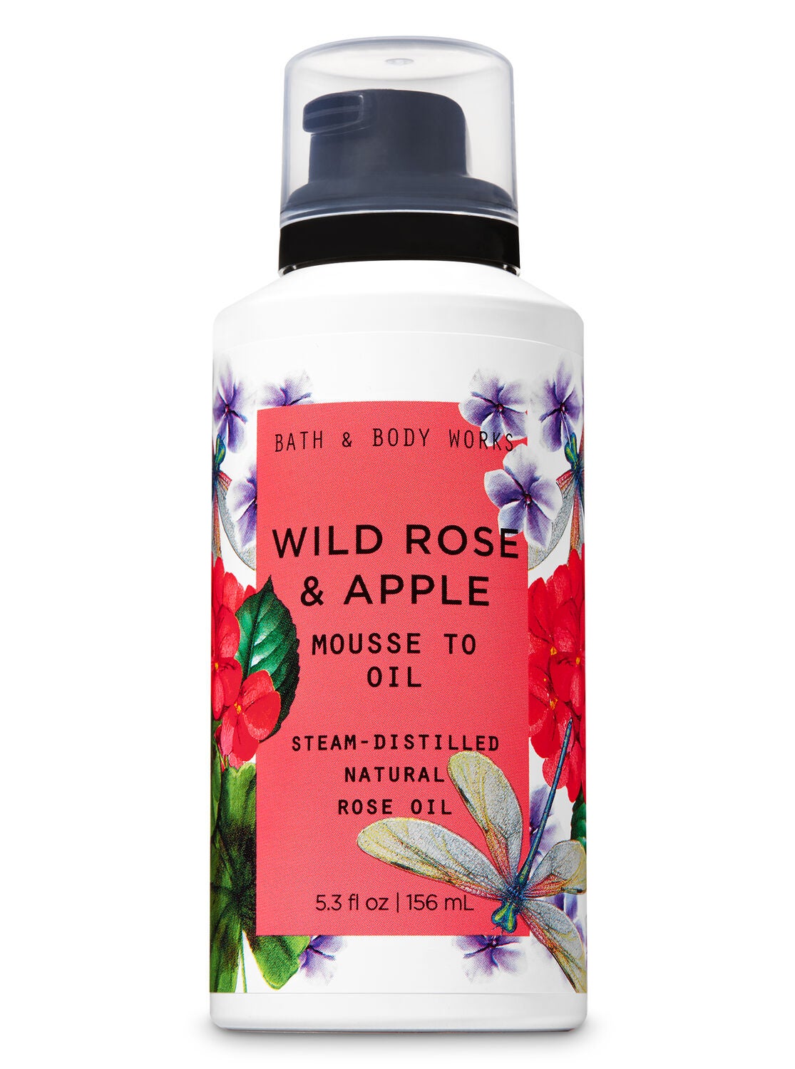 Wild Rose & Apple Mousse to Oil - Bath And Body Works