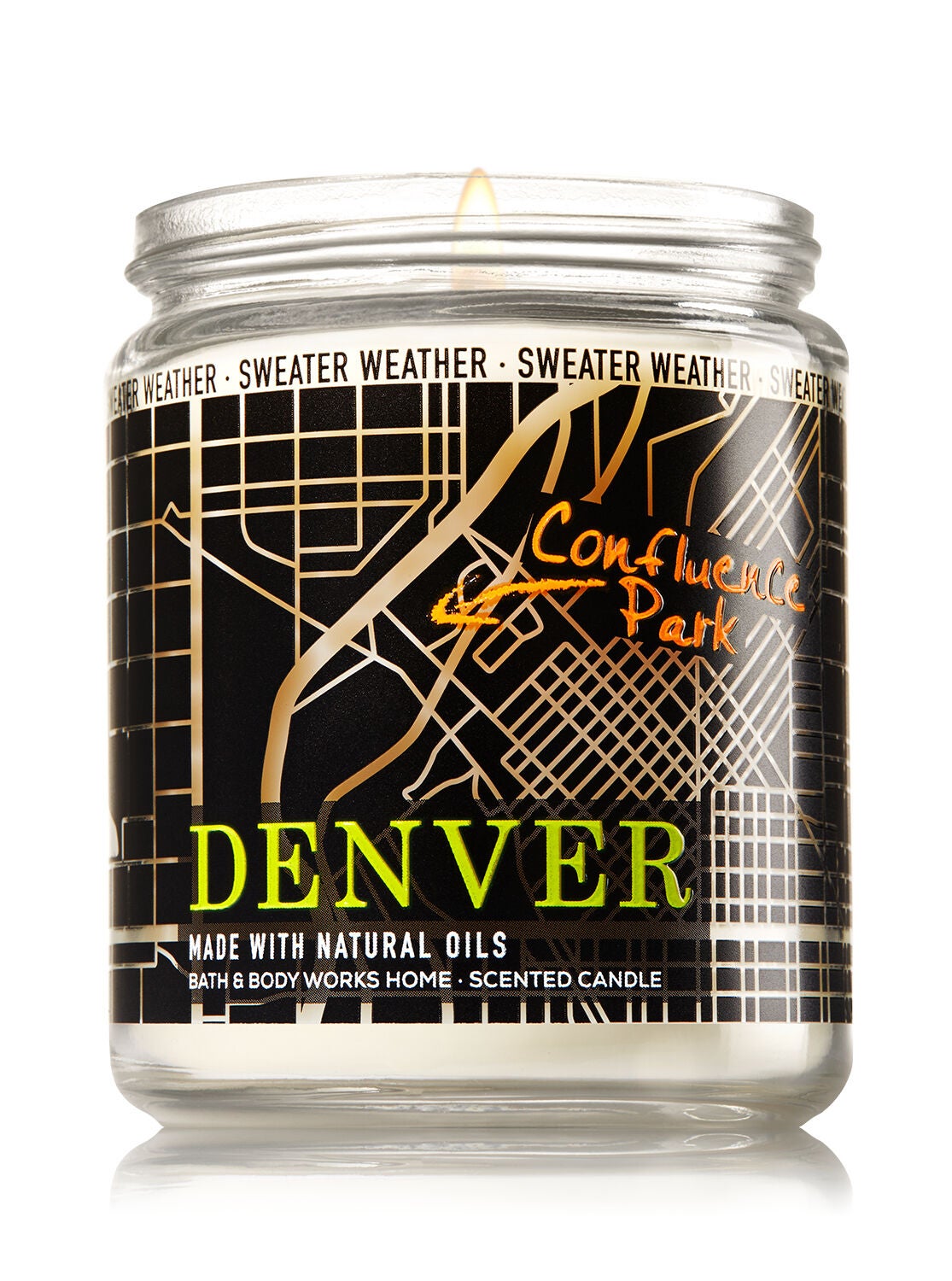 Sweater Weather Medium Candle - Bath And Body Works