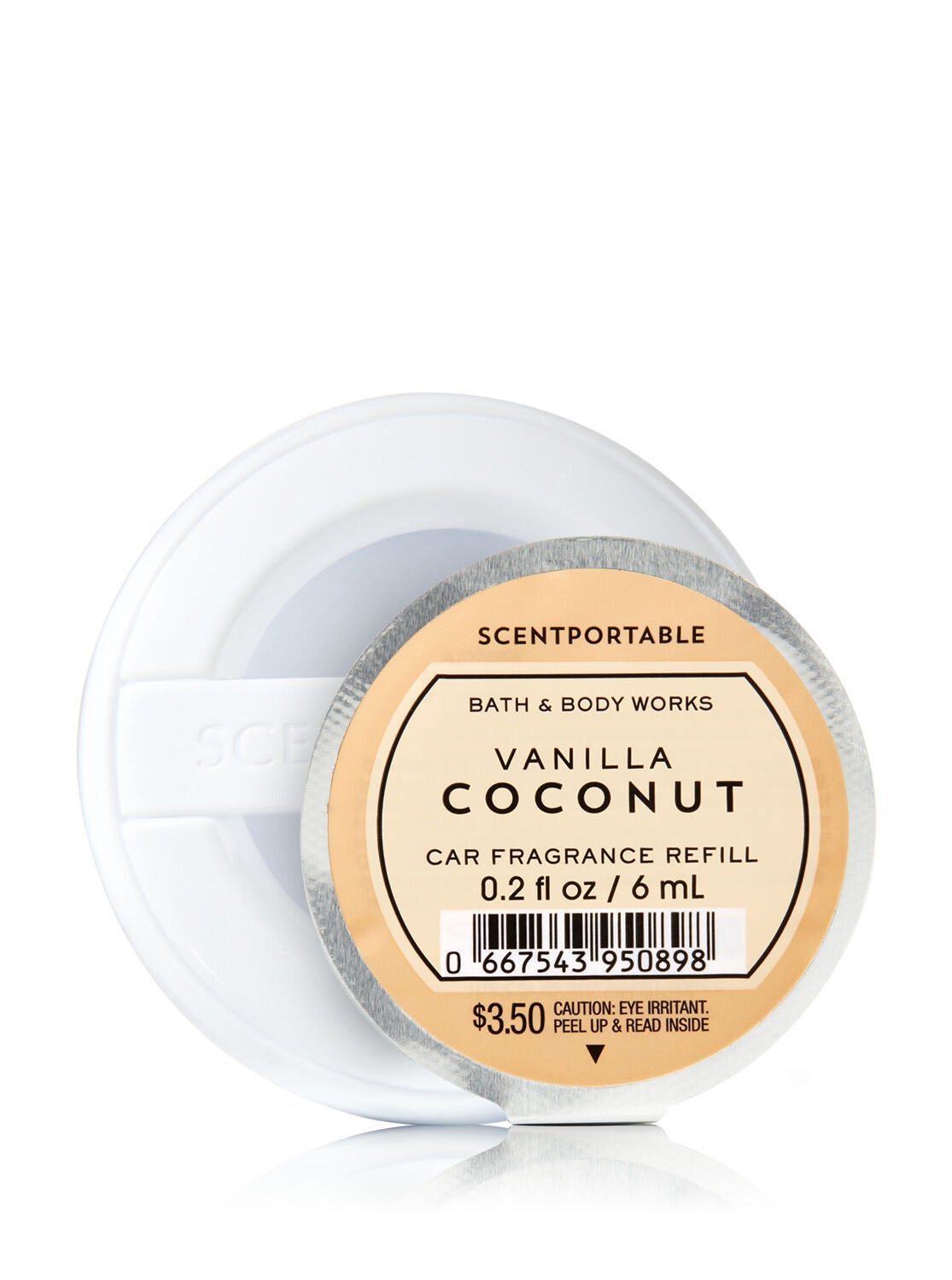 Vanilla Coconut Scentportable Fragrance Refill - Bath And Body Works