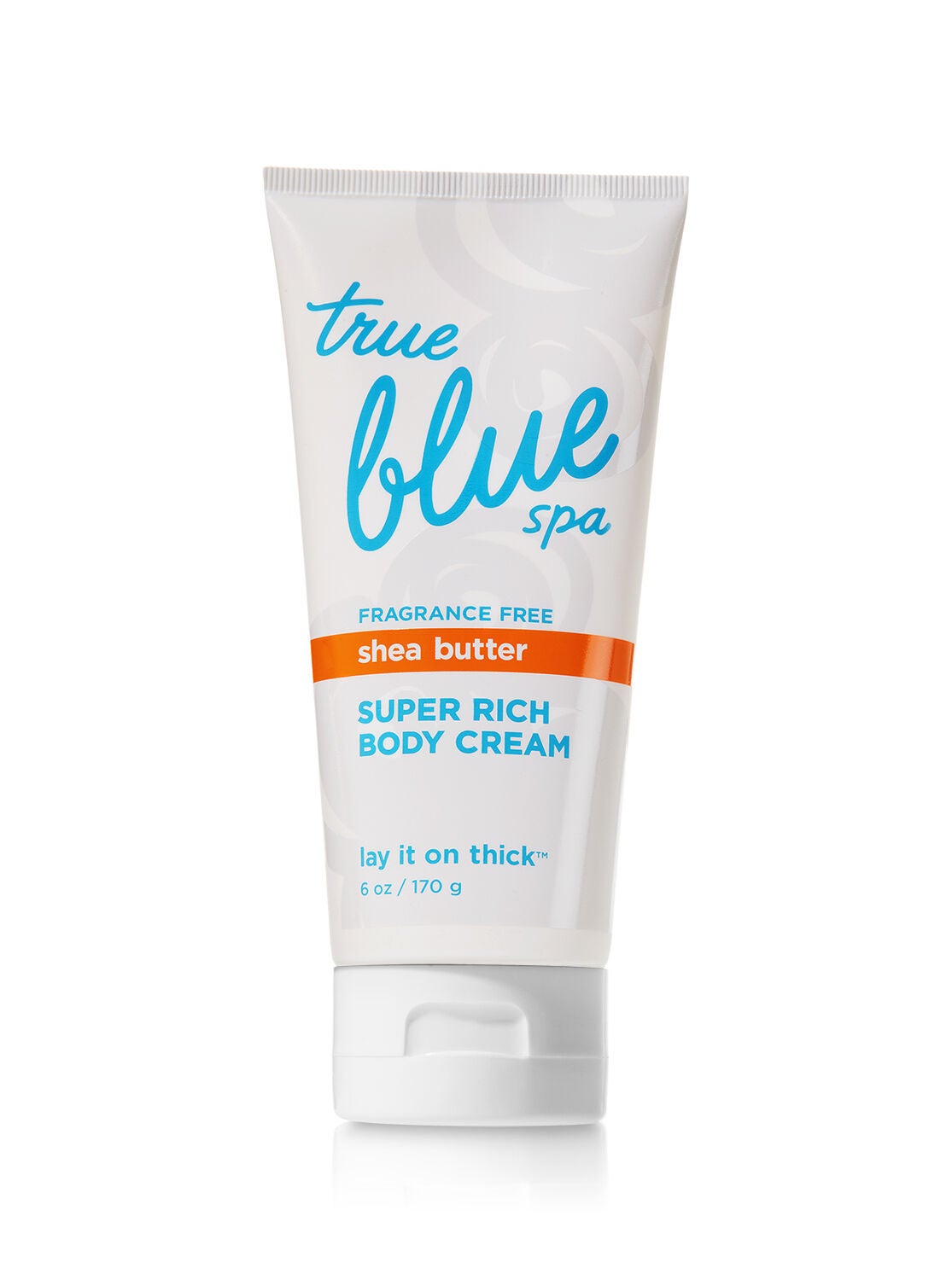 True Blue Spa Fragrance Free Super Rich Body Cream - Bath And Body Works