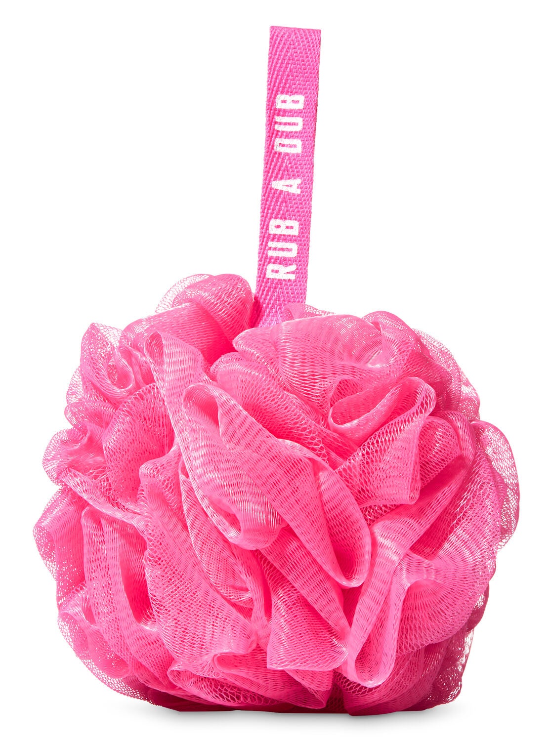 Dark Pink Mesh Sponge - Bath And Body Works