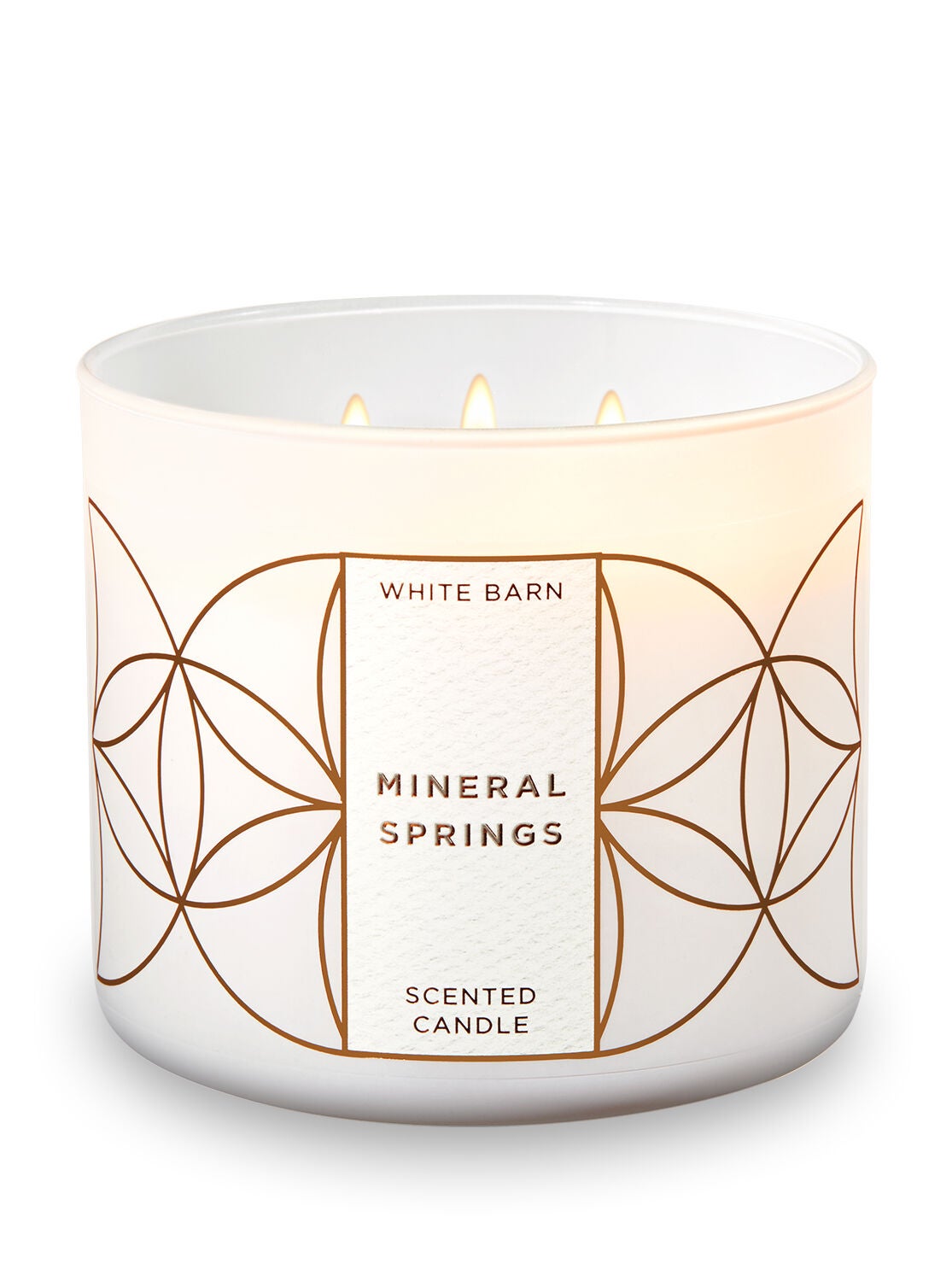 Mineral Springs 3-Wick Candle - Bath And Body Works