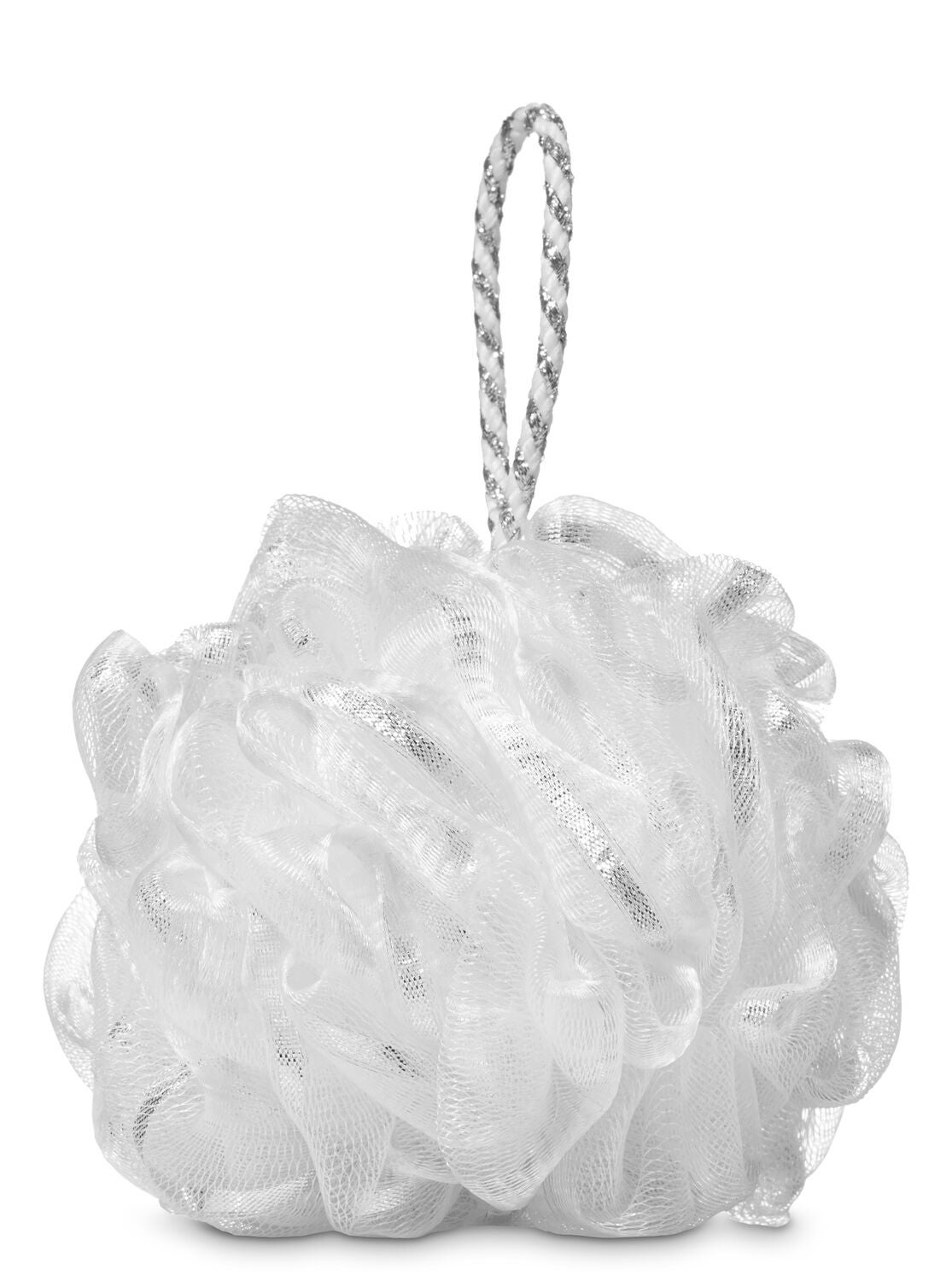 Silver Shower Sponge - Bath And Body Works