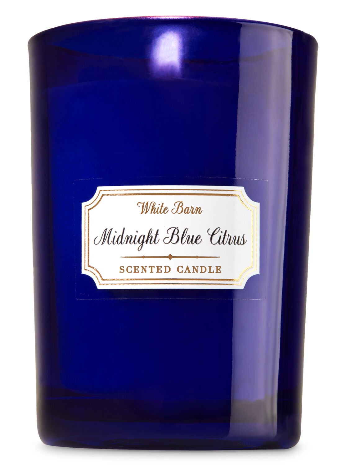 White Barn Midnight Blue Citrus Medium Candle - Bath And Body Works