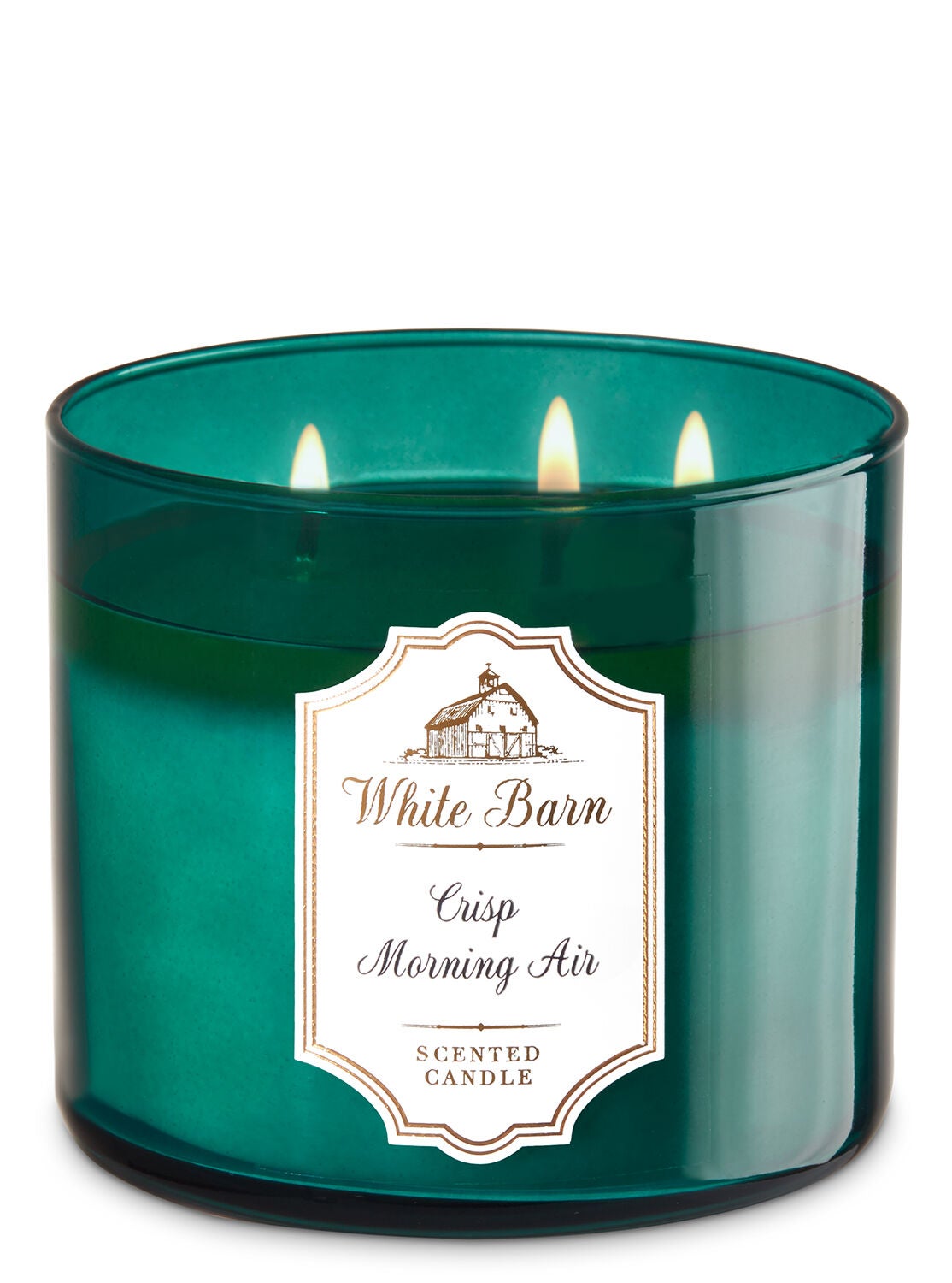 White Barn Crisp Morning Air 3-Wick Candle - Bath And Body Works