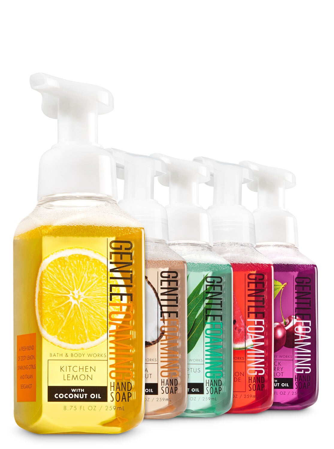 Refreshing Favorites 5-Pack Gentle Foaming Hand Soap - Bath And Body Works