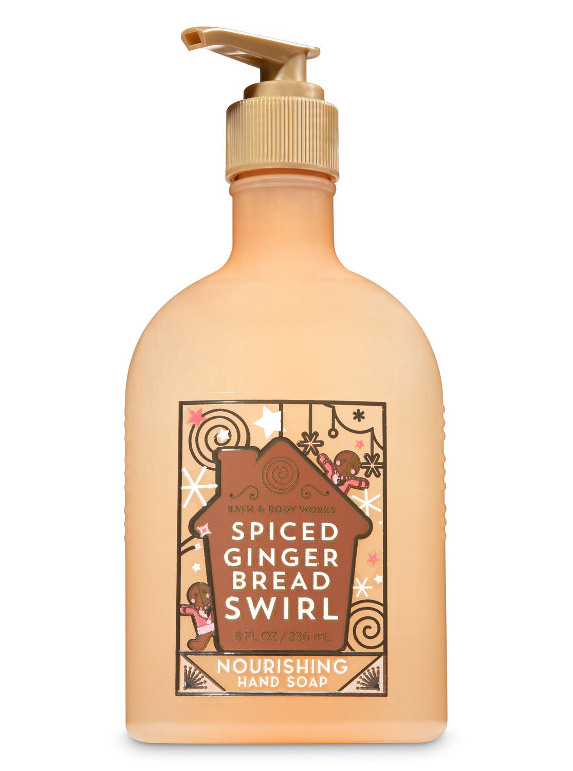 Spiced Gingerbread Swirl Hand Soap