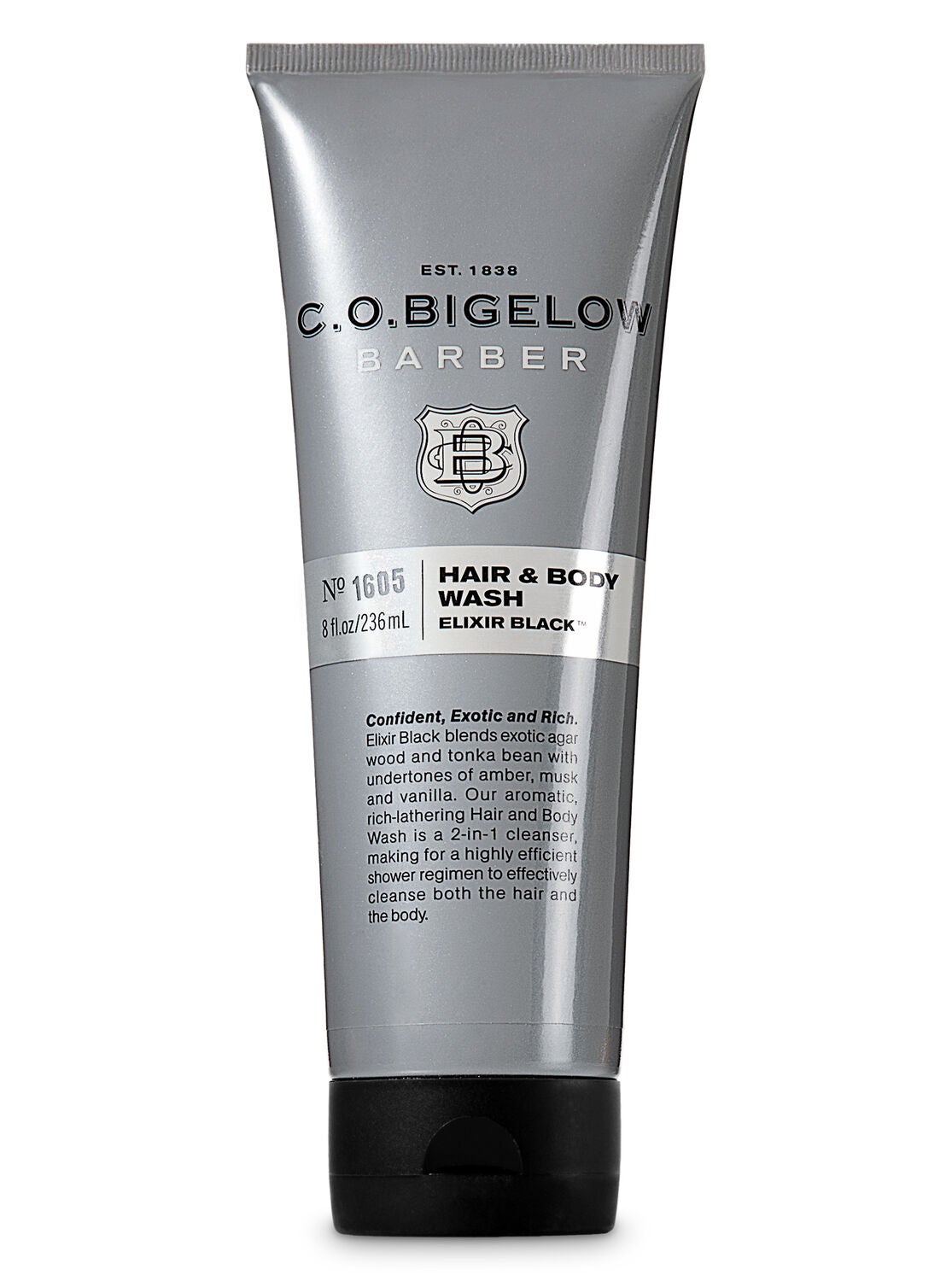 C.O. Bigelow Elixir Black Men's Hair & Body Wash - Bath And Body Works