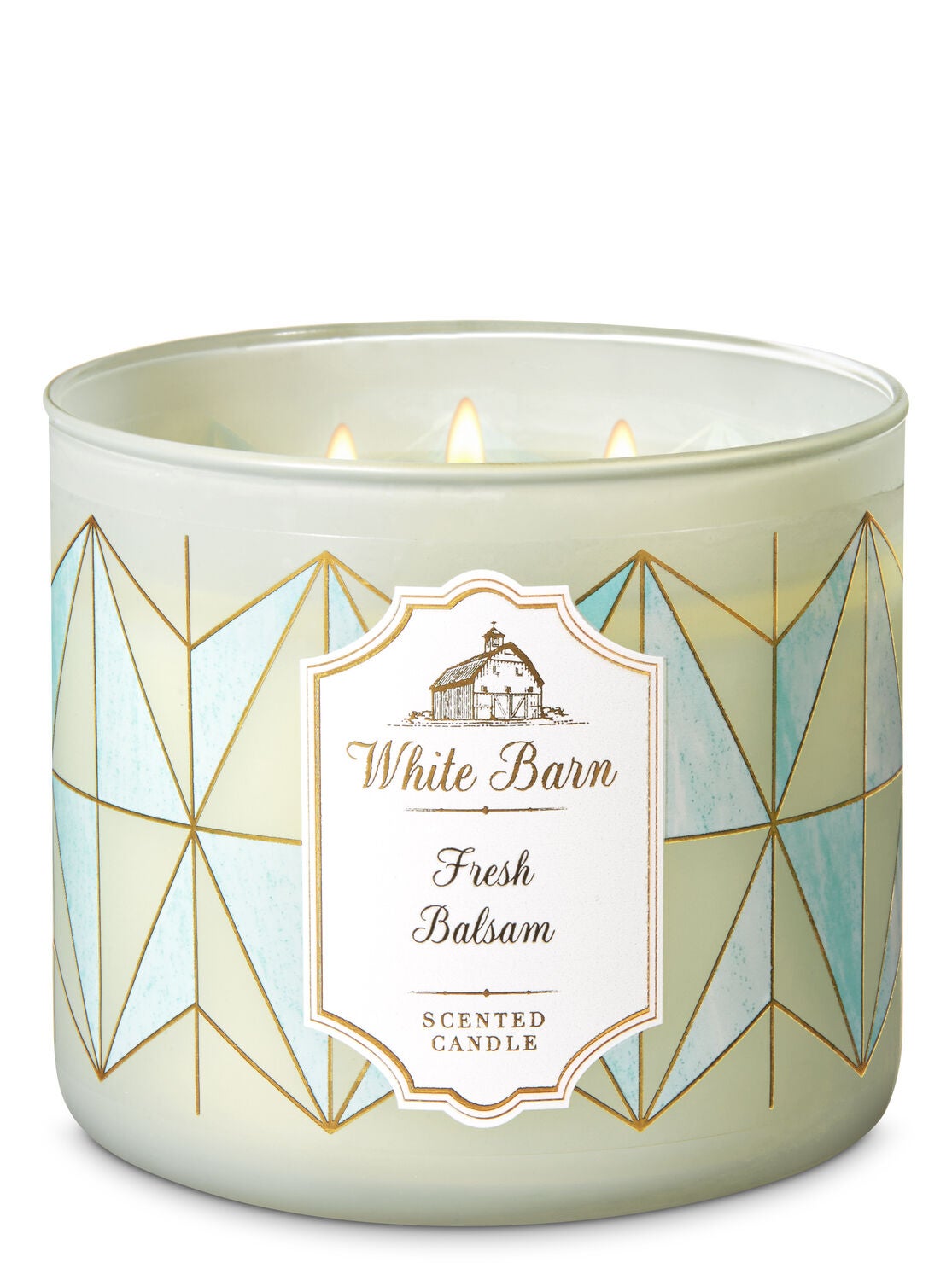 Fresh Balsam 3-Wick Candle - Bath And Body Works