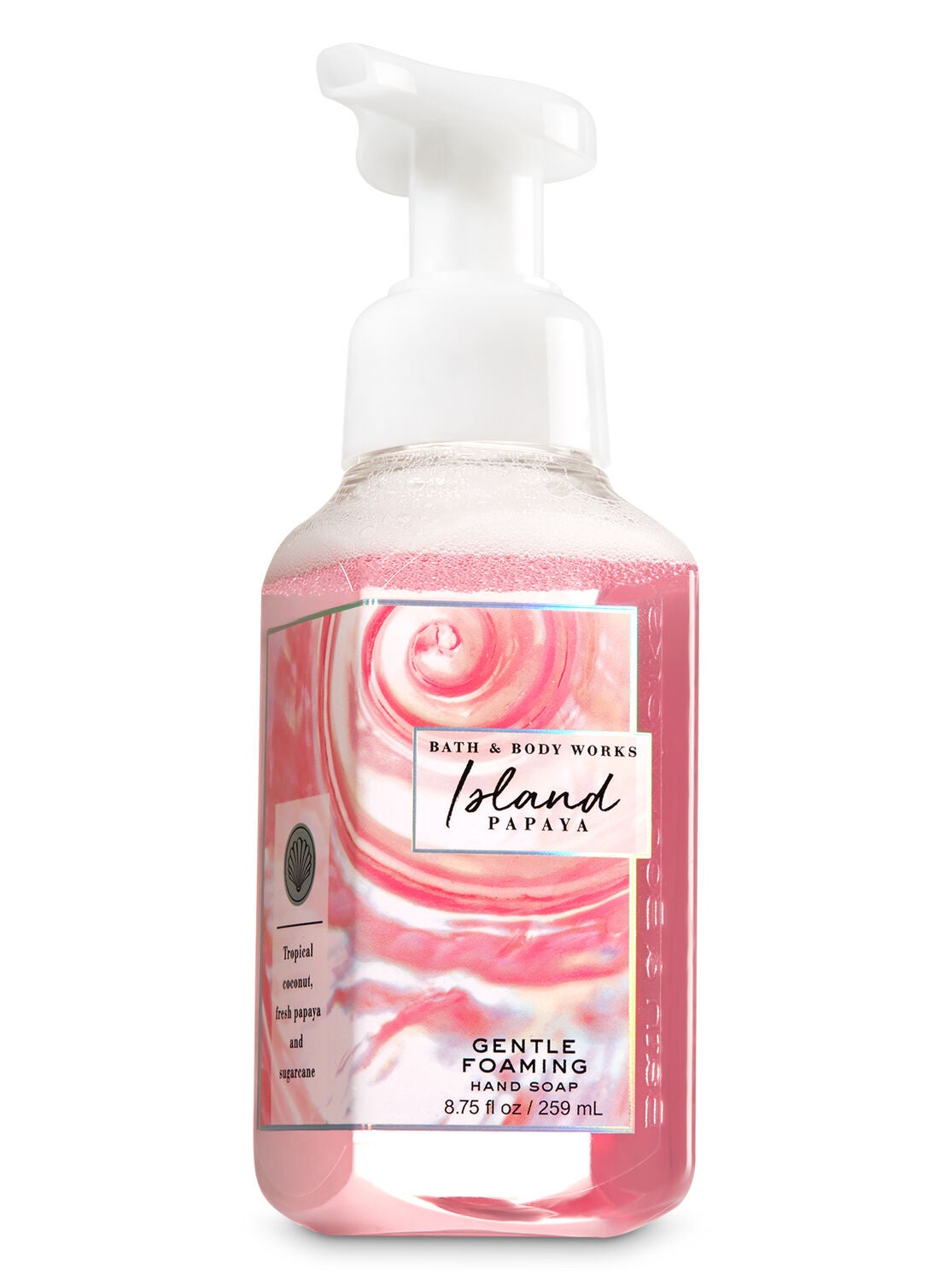Island Papaya Gentle Foaming Hand Soap - Bath And Body Works