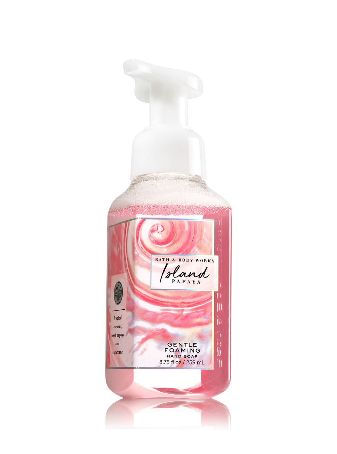 Island Papaya Gentle Foaming Hand Soap - Bath And Body Works