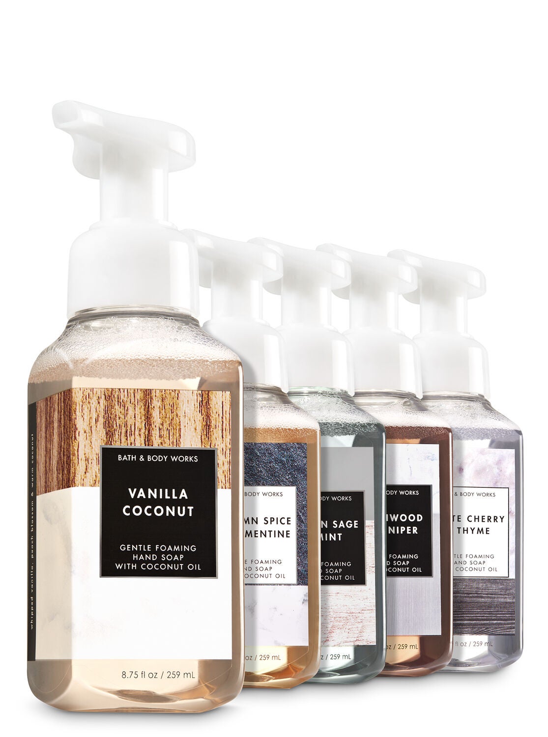 Let's Talk Texture 5-Pack Gentle Foaming Soap - Bath And Body Works