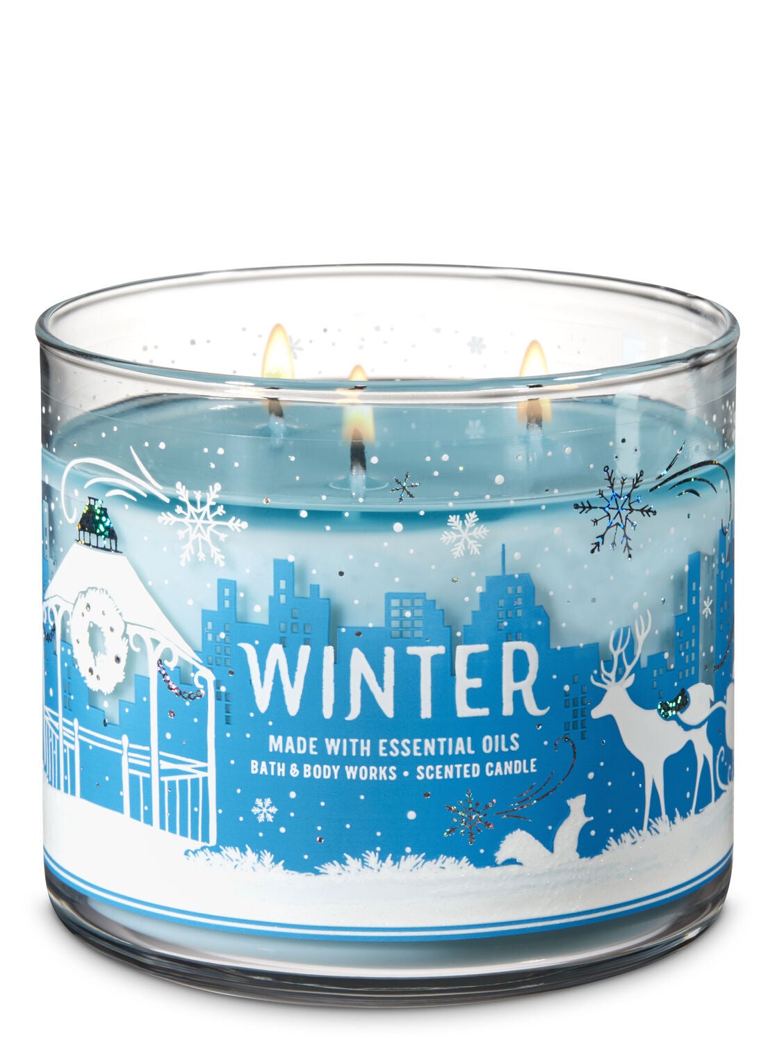 Winter 3-Wick Candle - Bath And Body Works
