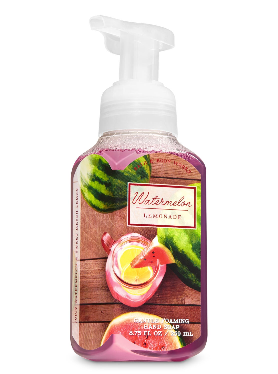 Watermelon Lemonade Gentle Foaming Hand Soap - Bath And Body Works