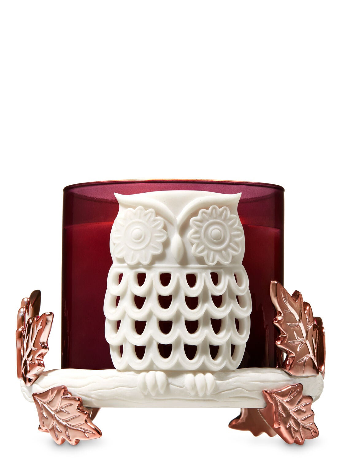 Owl Pedestal 3-Wick Candle Holder - Bath And Body Works