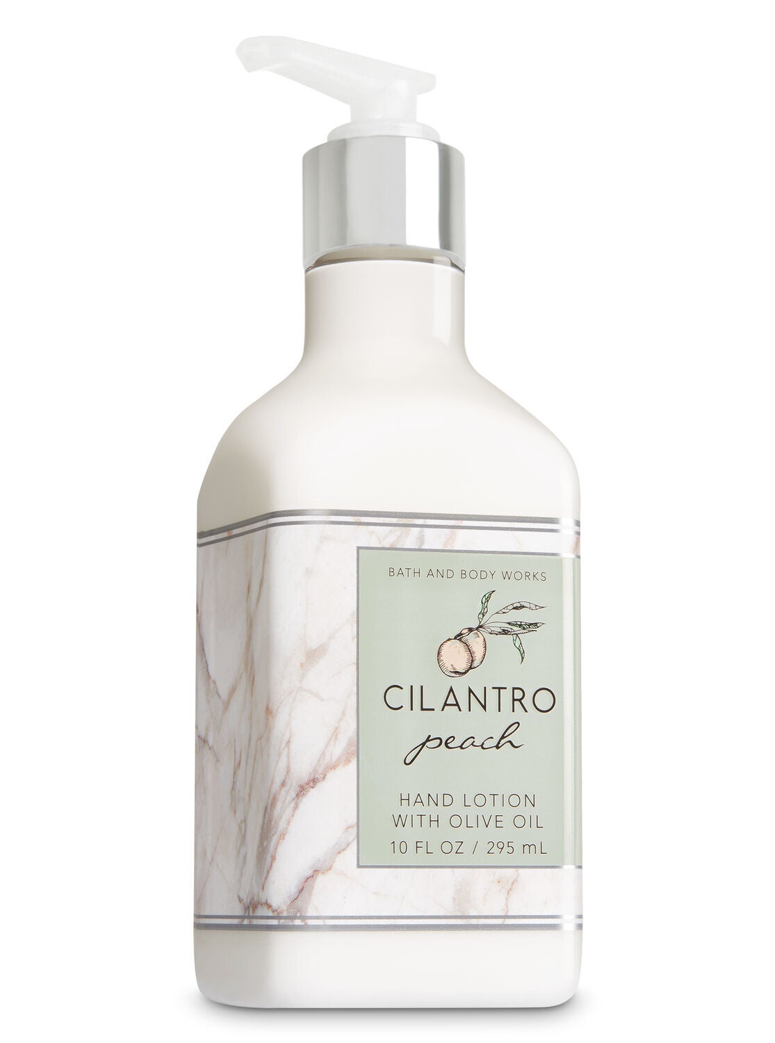 Cilantro Peach Hand Lotion with Olive Oil - Bath And Body Works
