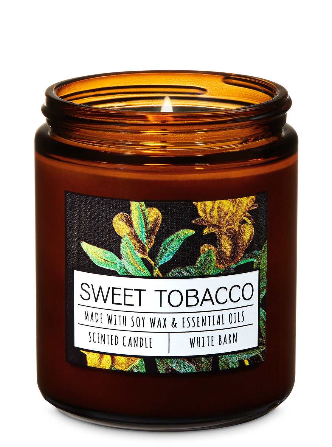 Sweet Tobacco Single Wick Candle - Bath And Body Works