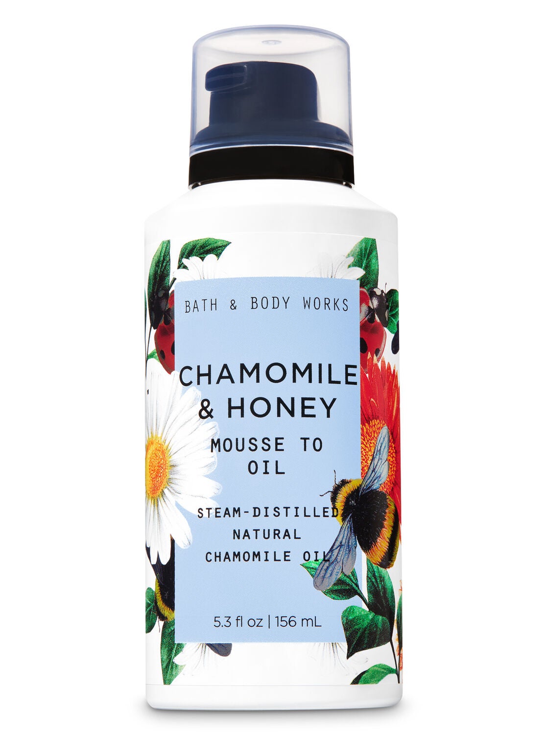 Chamomile & Honey Mousse to Oil - Bath And Body Works