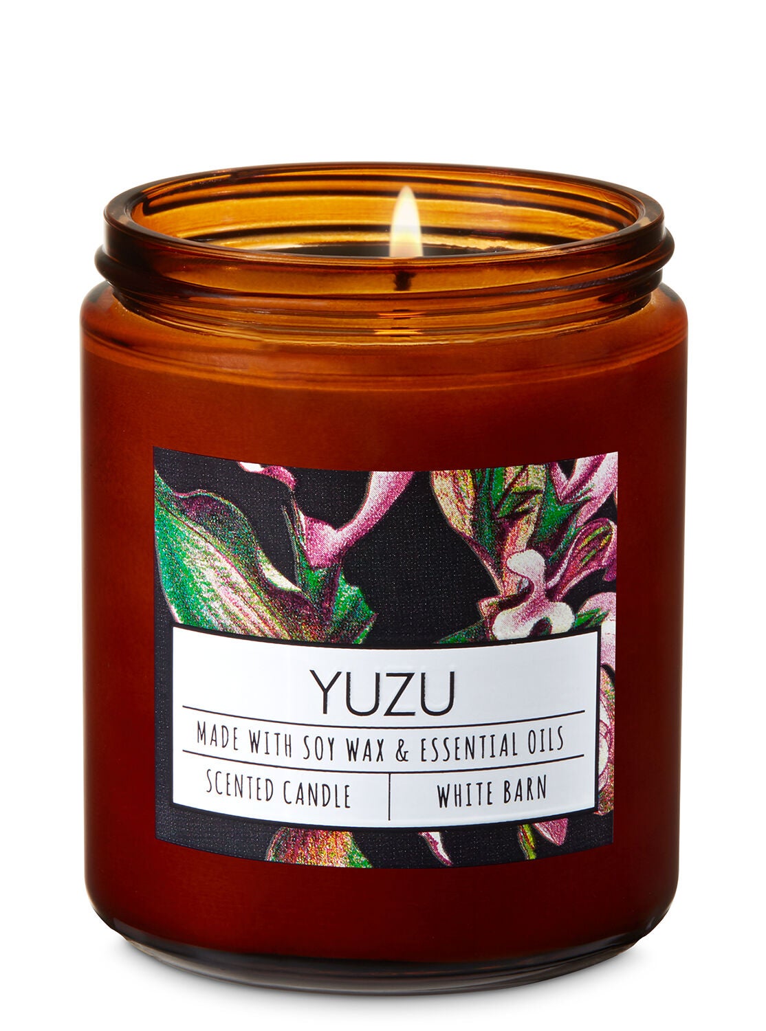 Yuzu Single Wick Candle - Bath And Body Works