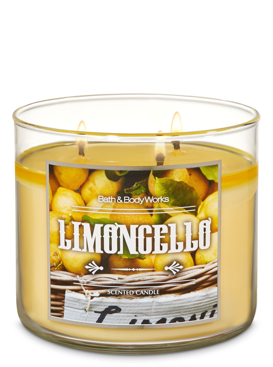 Limoncello 3-Wick Candle - Bath And Body Works