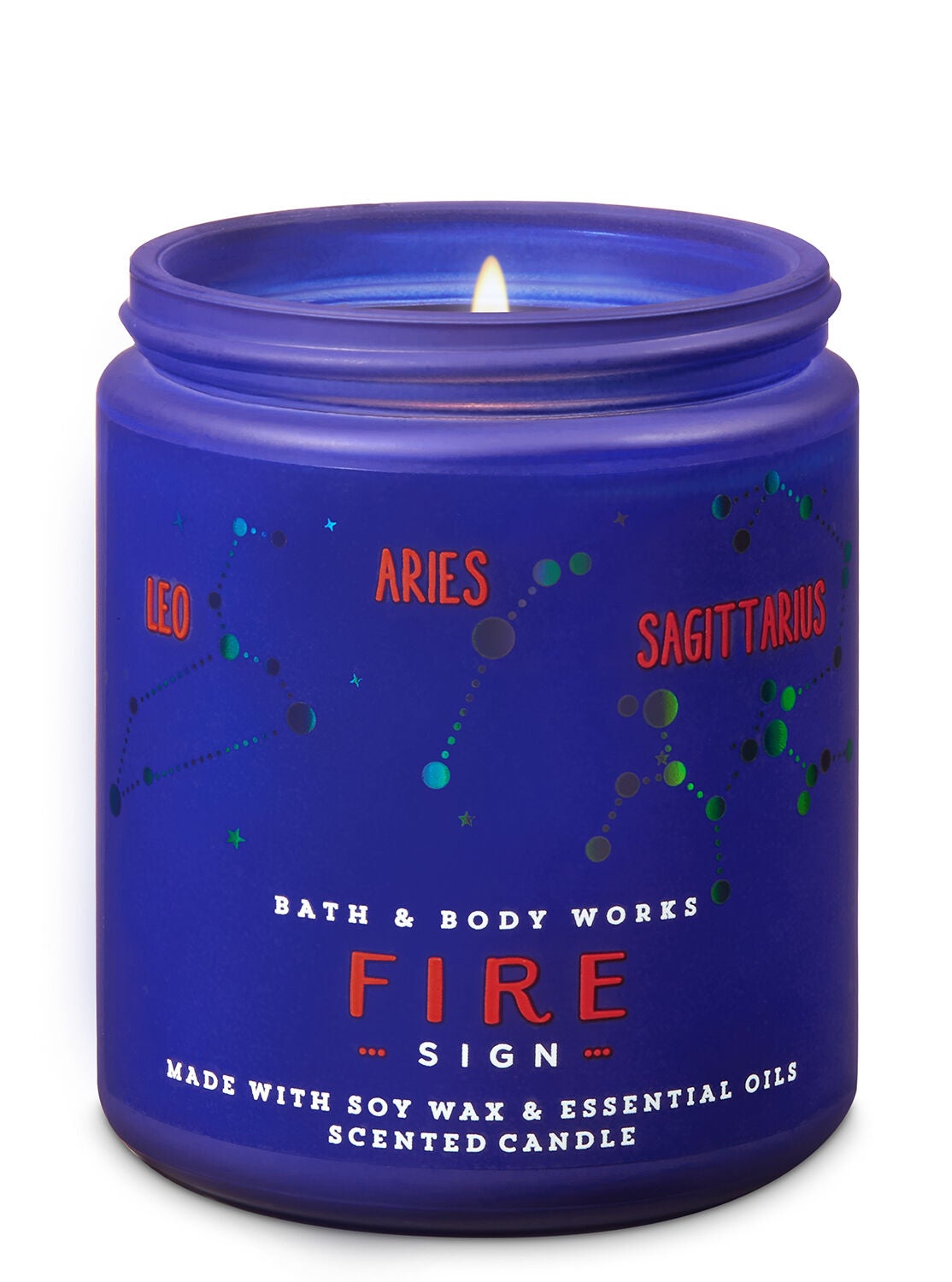 Fire Single Wick Candle - Bath And Body Works