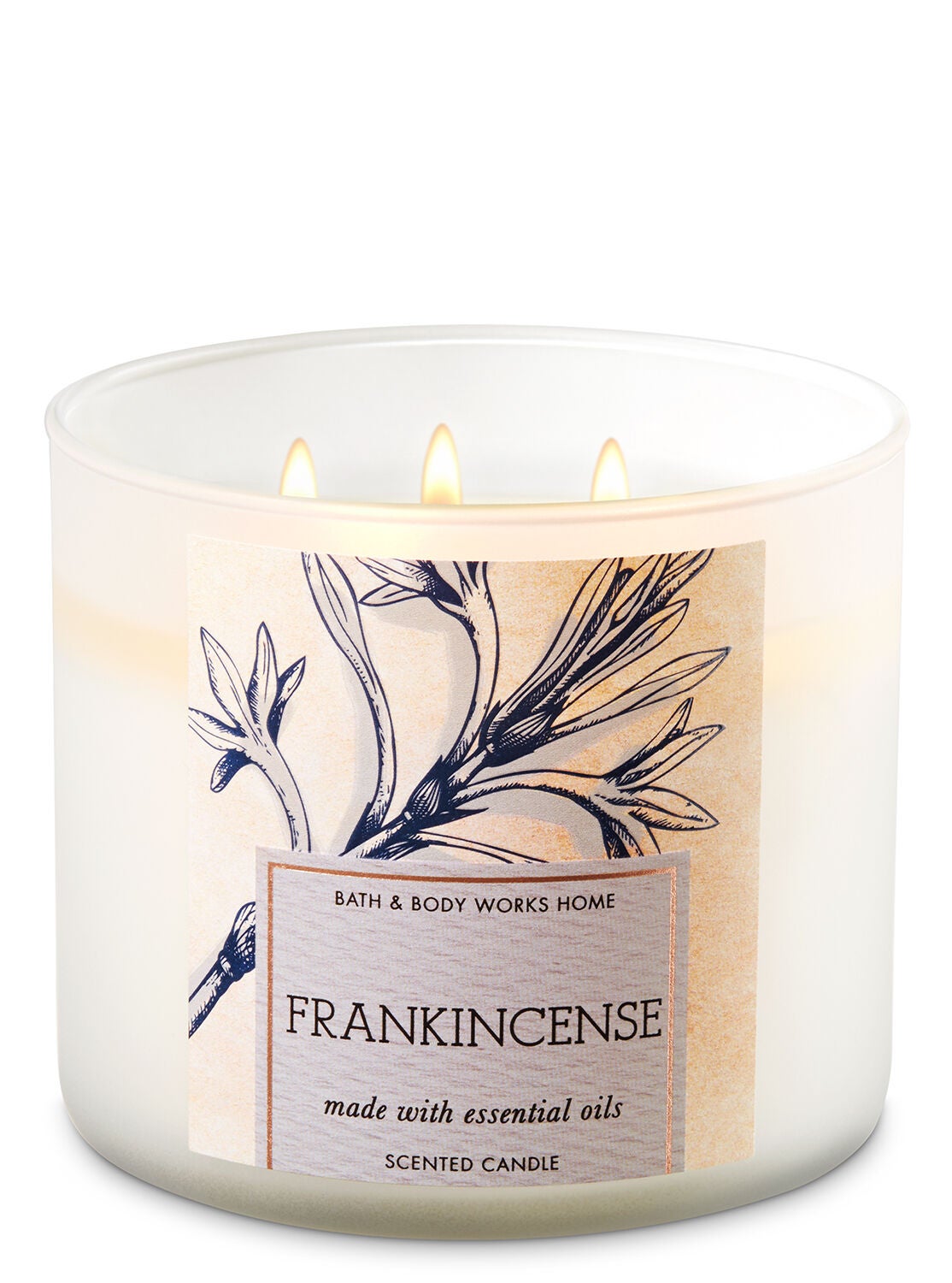 Frankincense 3-Wick Candle - Bath And Body Works