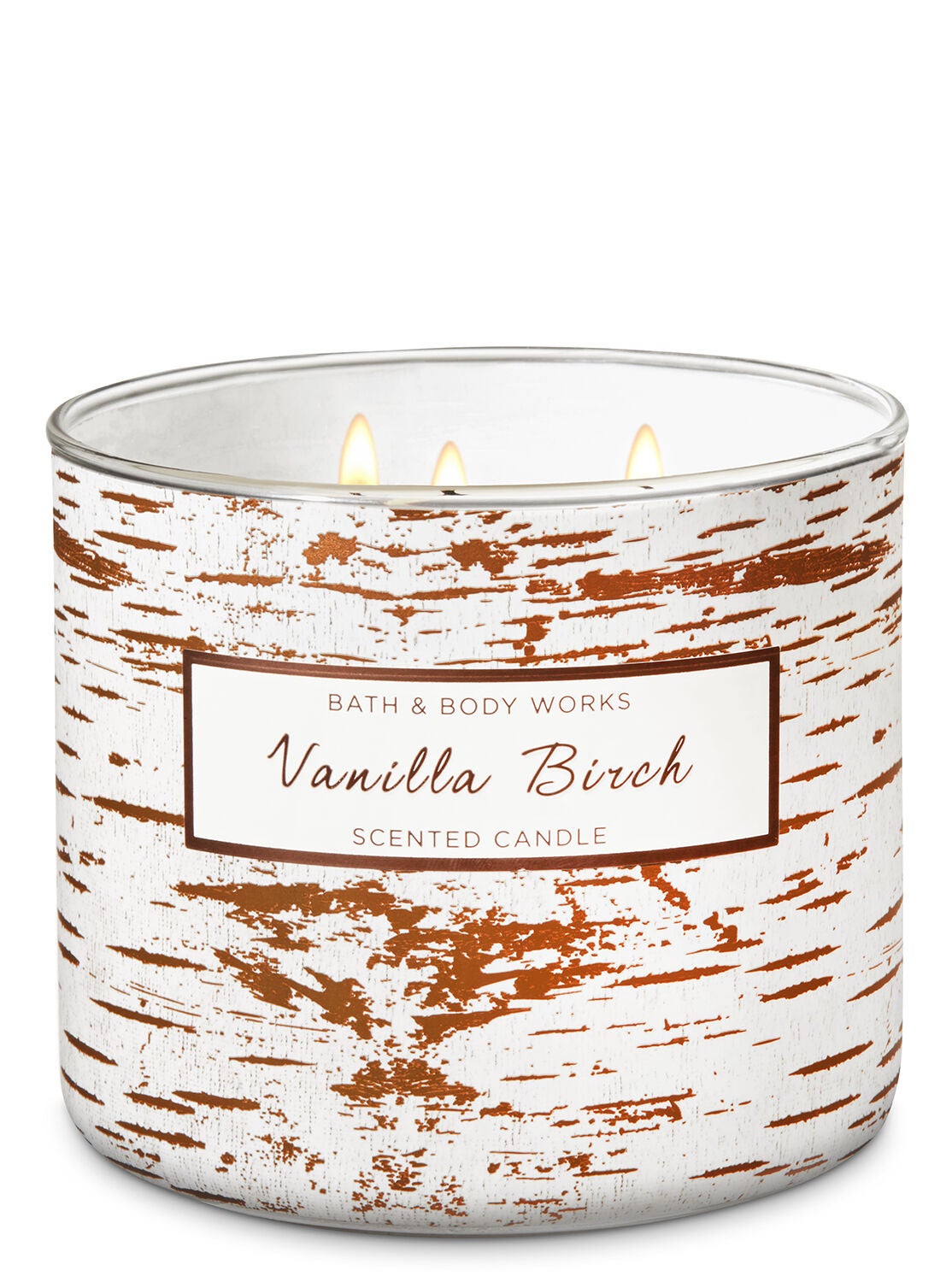 Vanilla Birch 3-Wick Candle - Bath And Body Works
