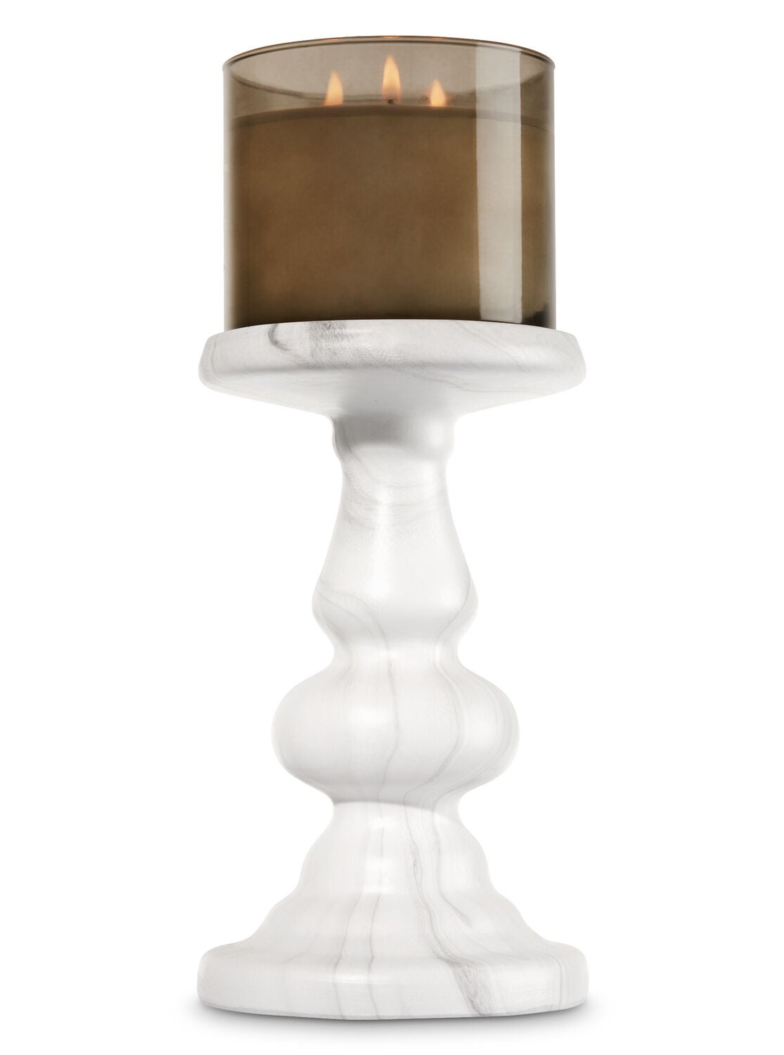 tall marble pedestal candle holder bath body works bath and body works candle holders